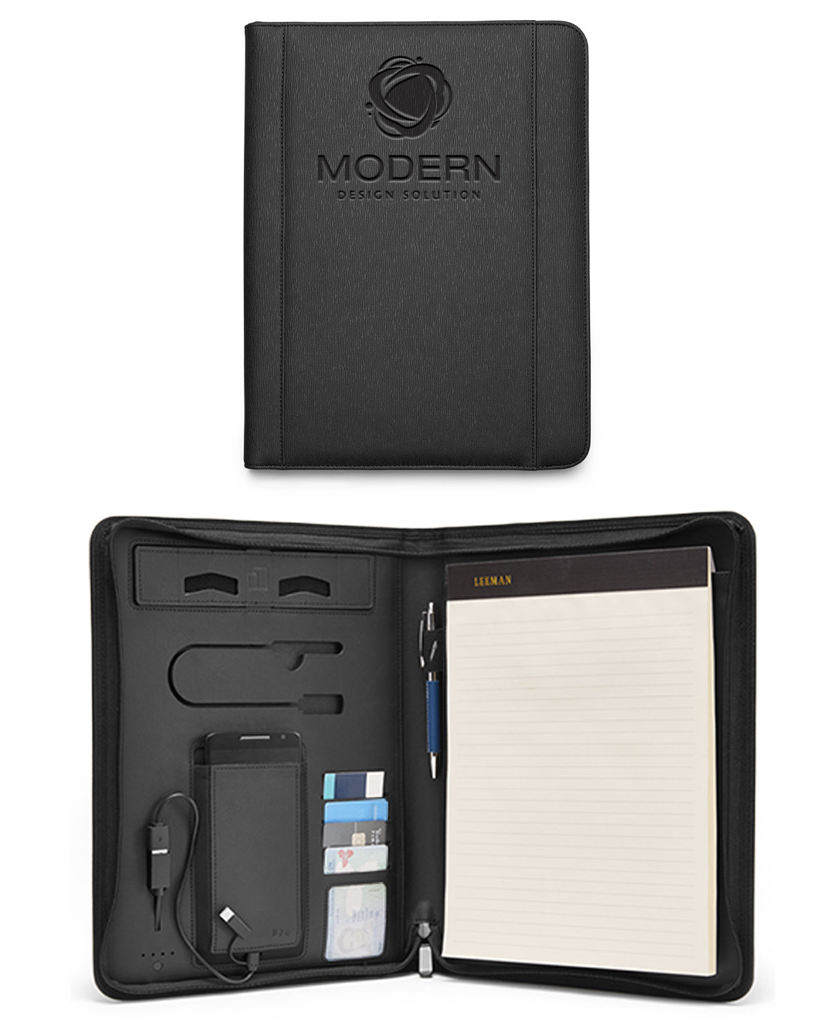 Roma Tech Portfolio With Power Bank And Wireless Charger 10