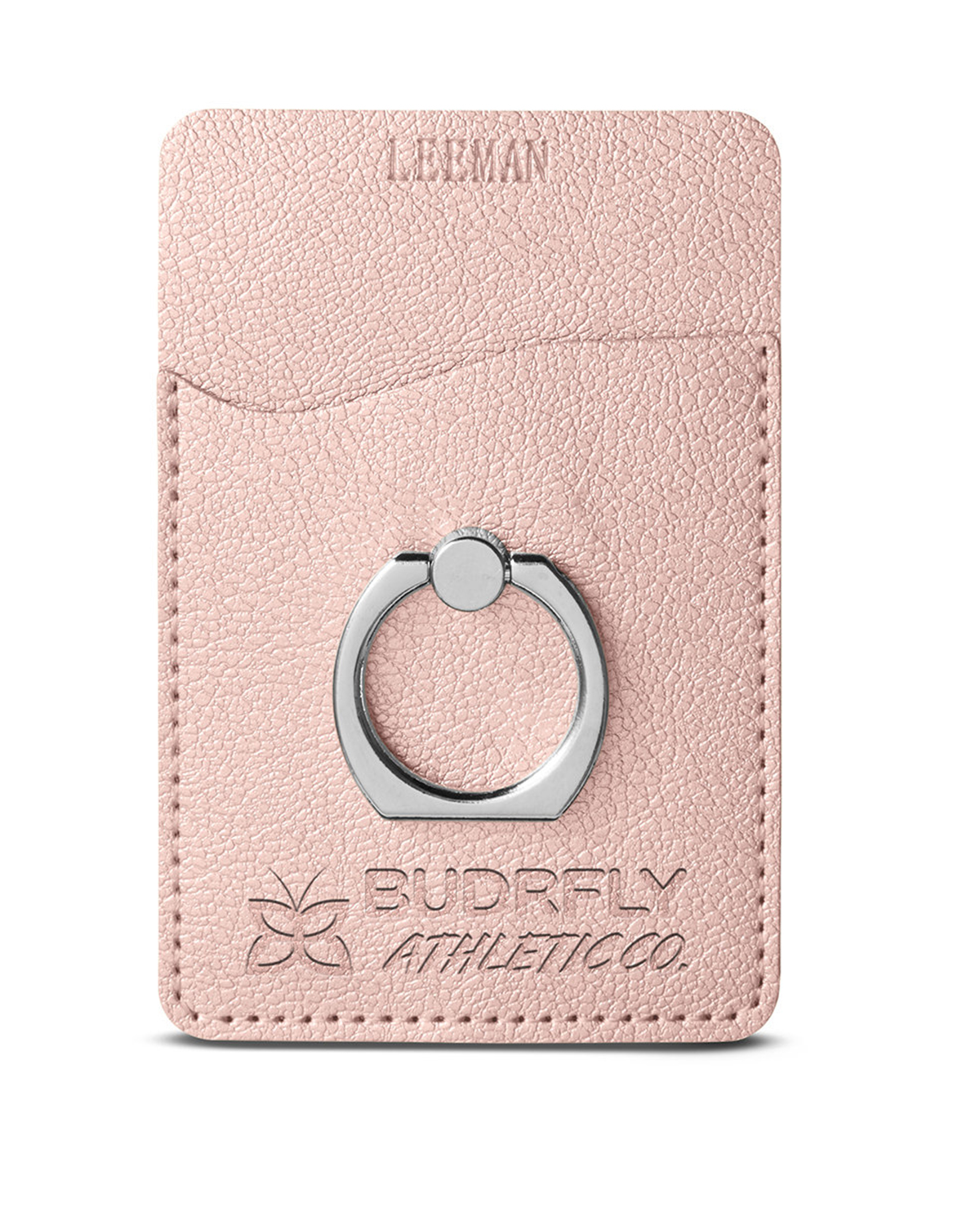 Shimmer Card Holder With Metal Ring Phone Stand 14