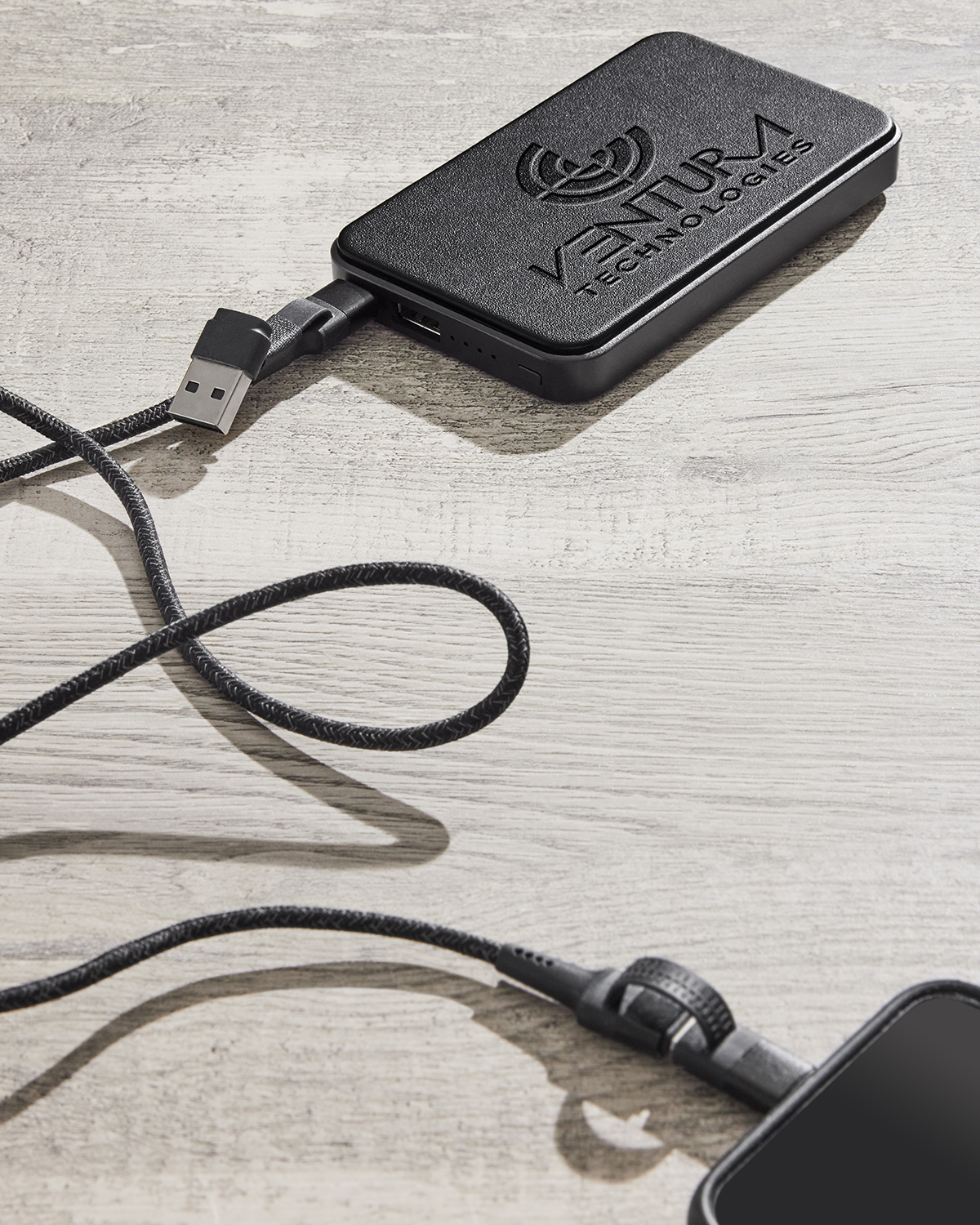 Italian Thermo PU 5000mAh Phone Power Bank 3