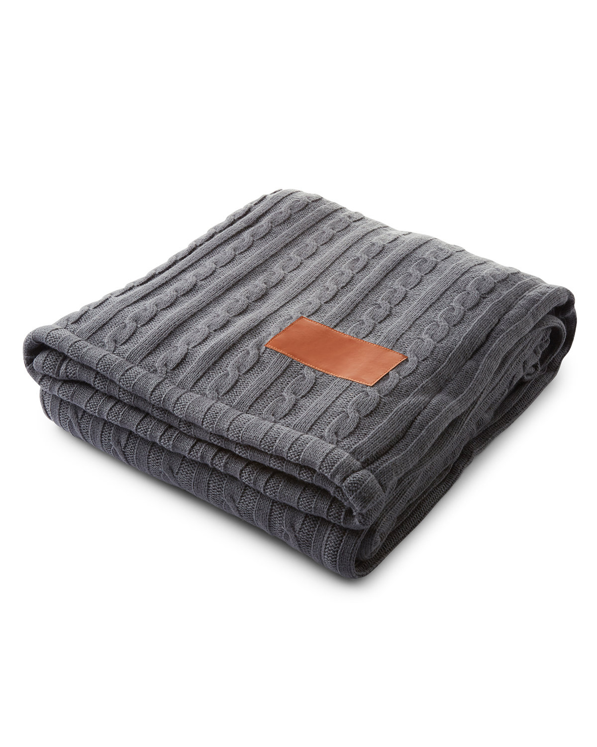Cable Knit Sherpa Throw 8