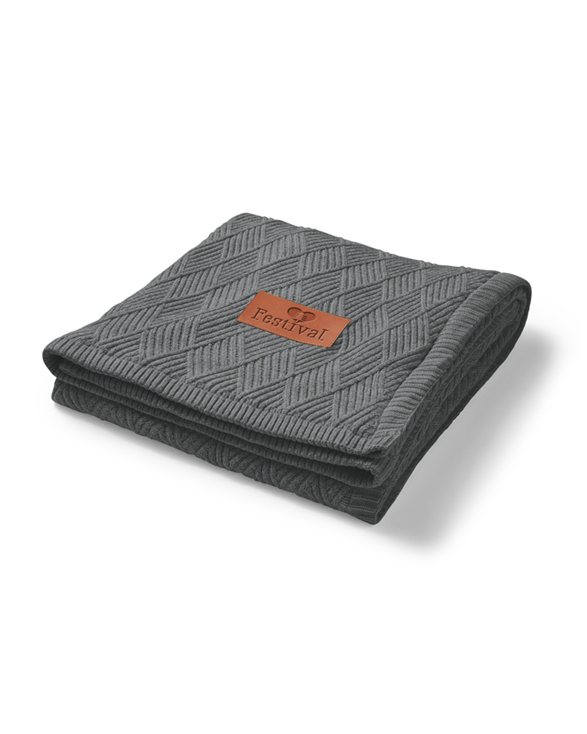 Trellis Knit Blanket 28