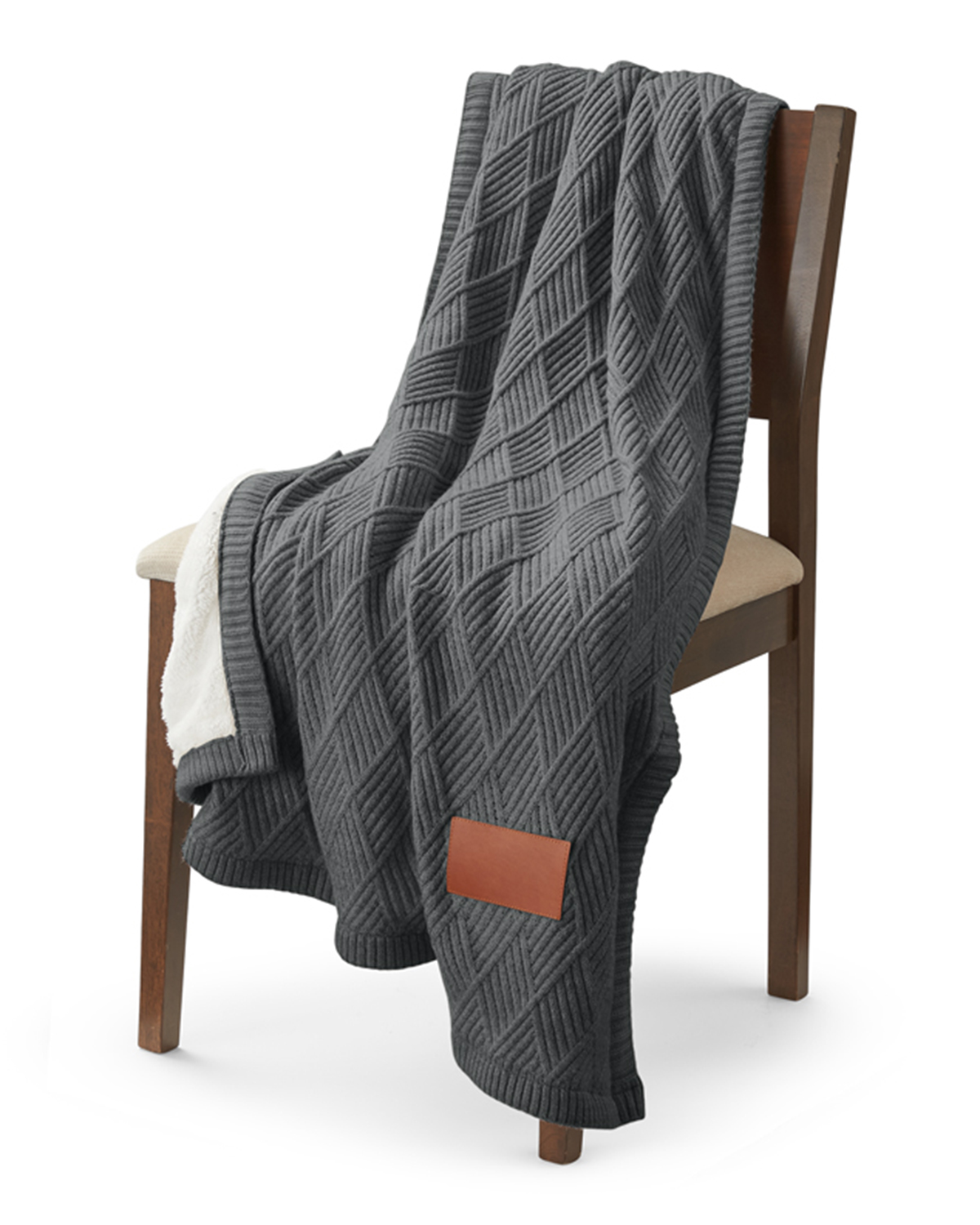 Trellis Knit Blanket 3