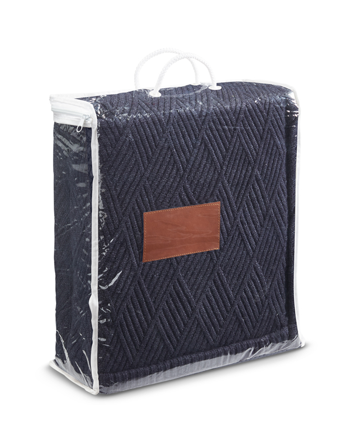Trellis Knit Blanket 16