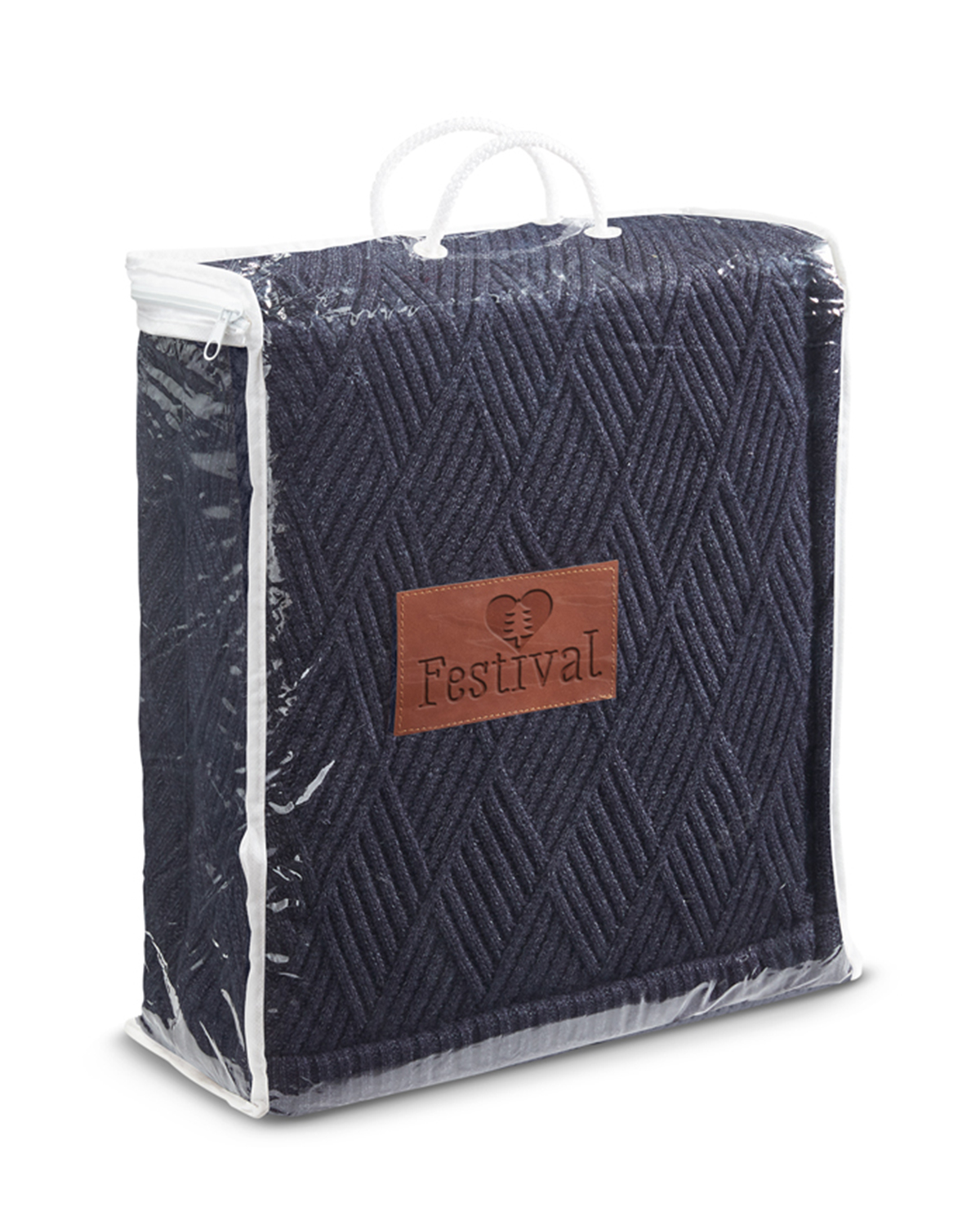 Trellis Knit Blanket 32