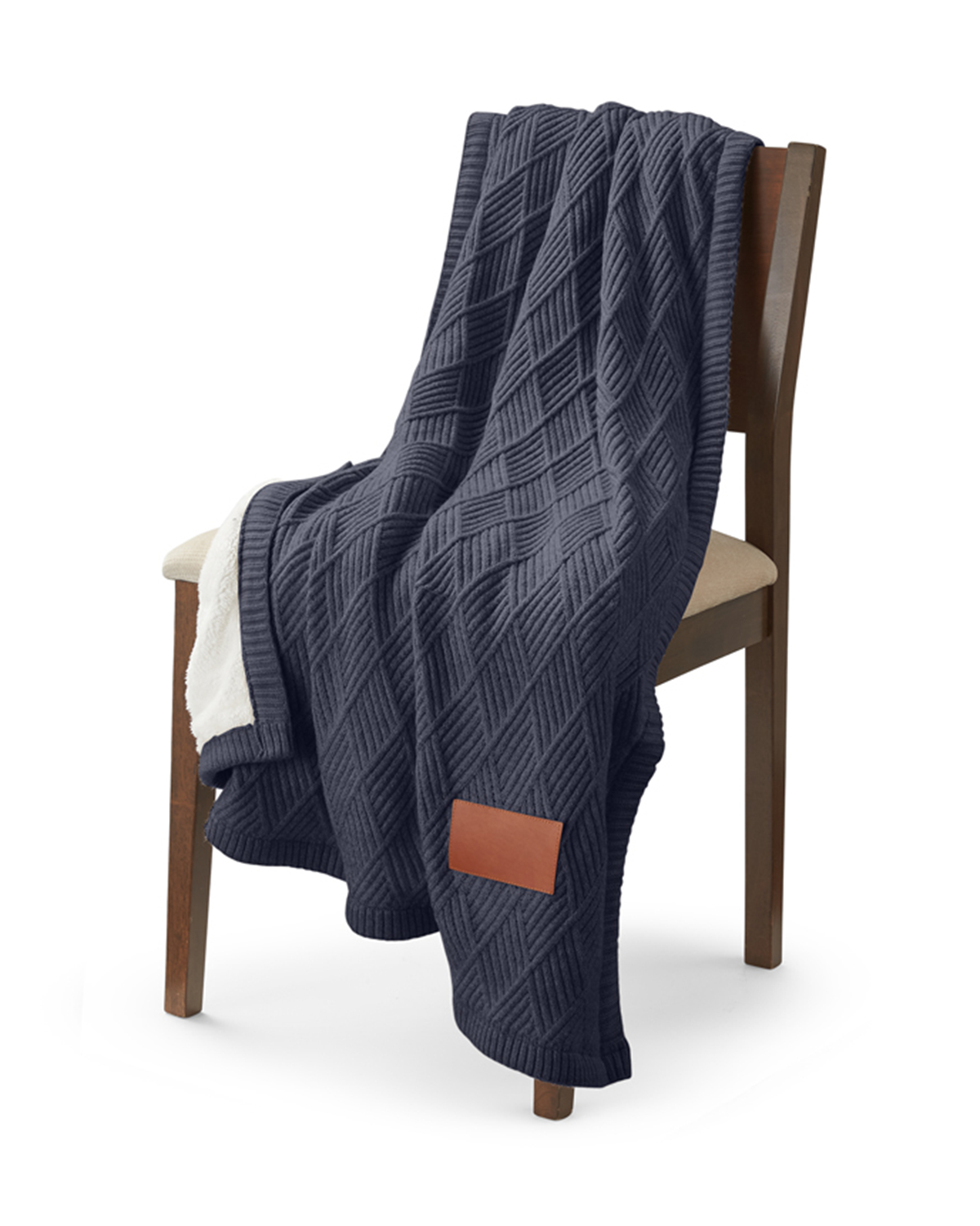 Trellis Knit Blanket 31