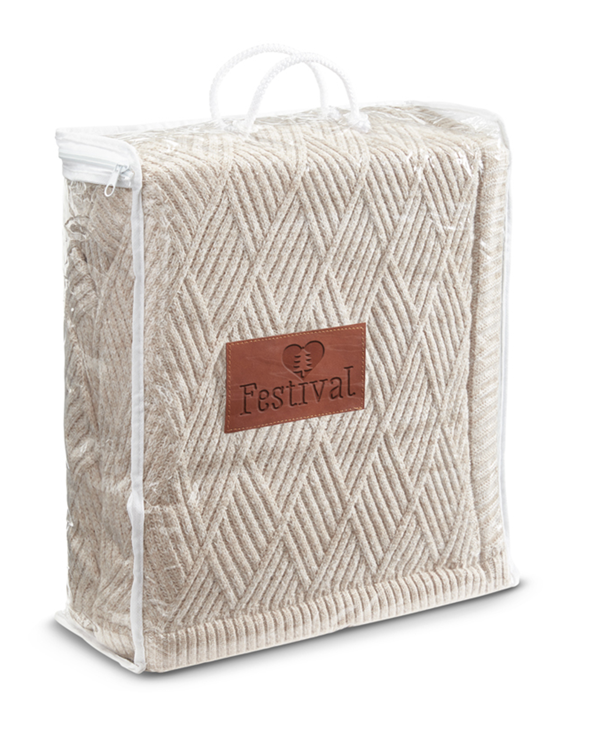 Trellis Knit Blanket 20