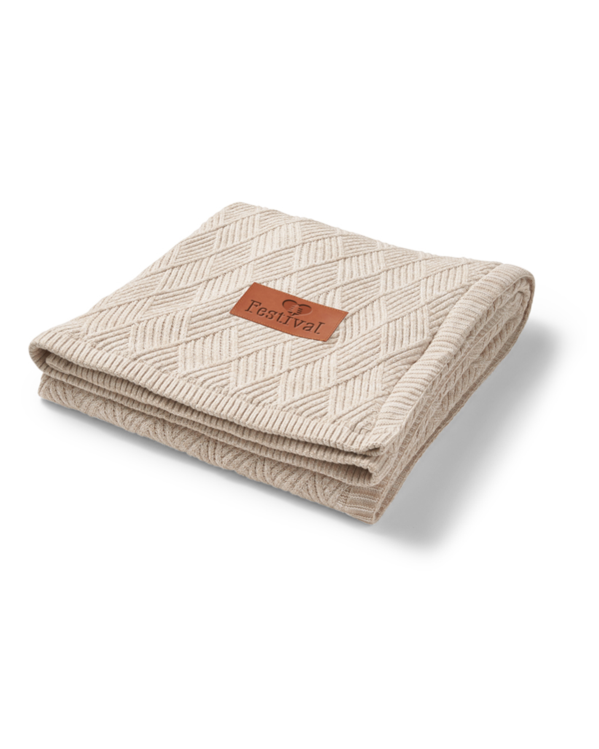 Trellis Knit Blanket 21