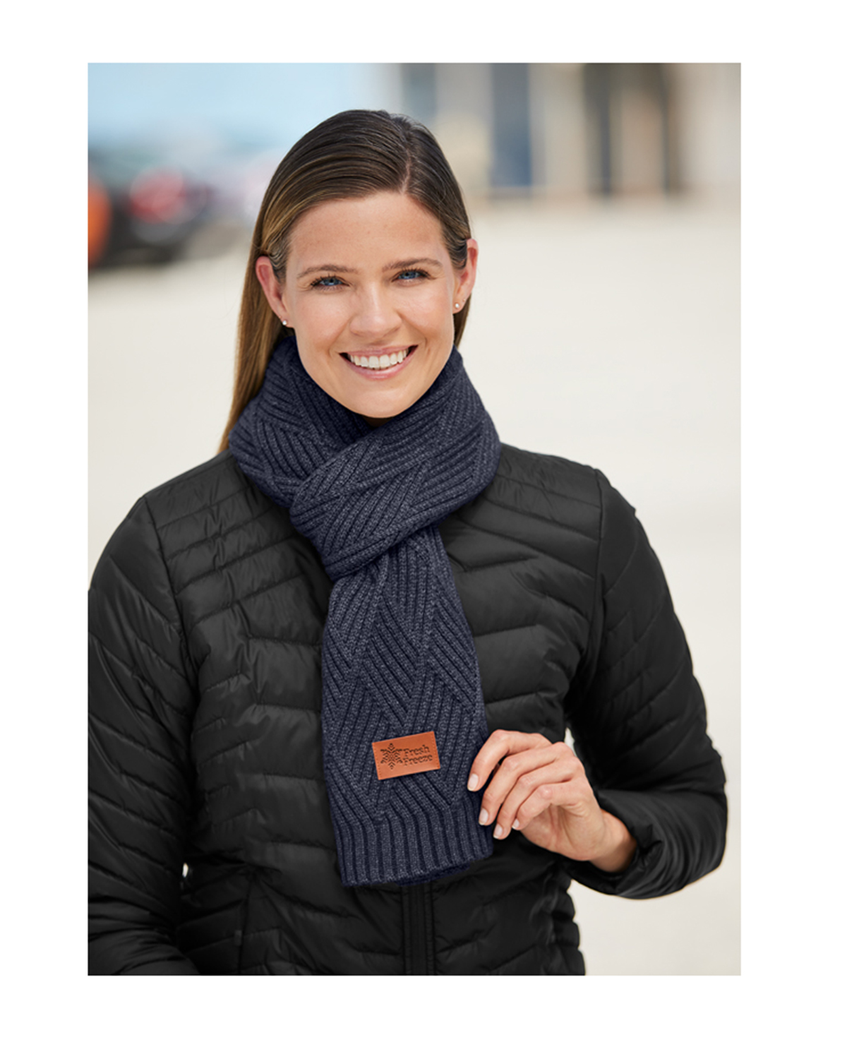 Trellis Knit Scarf 2