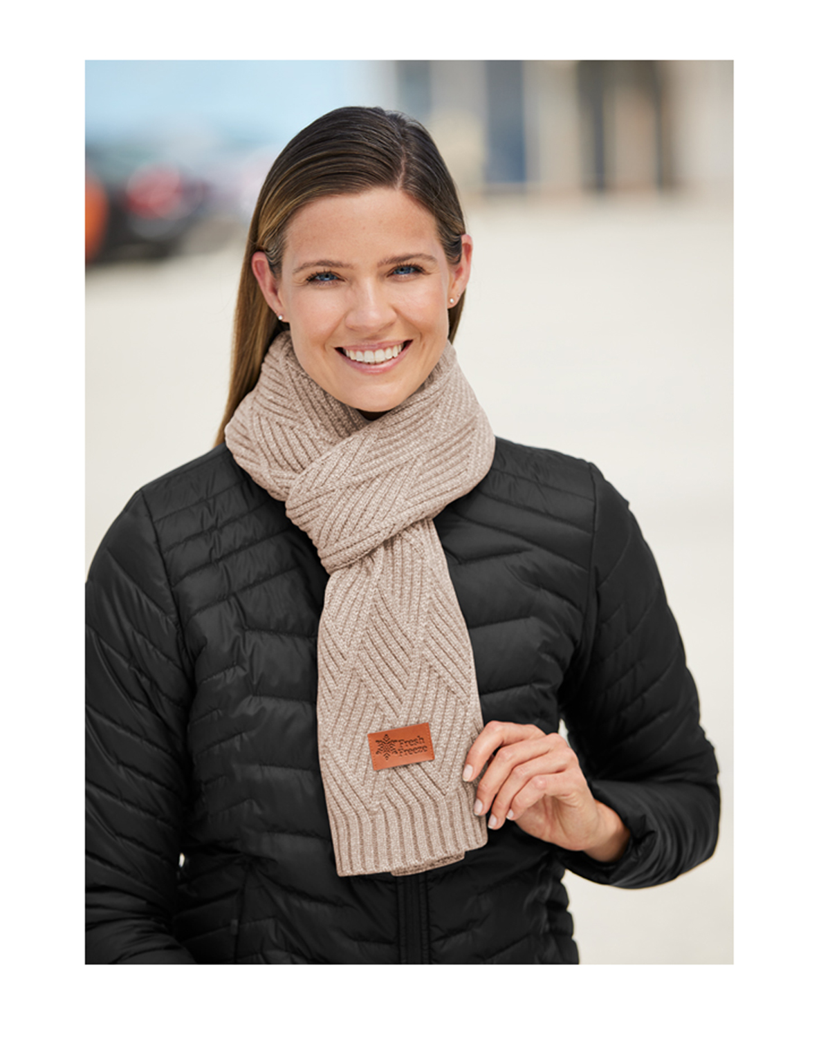 Trellis Knit Scarf 8