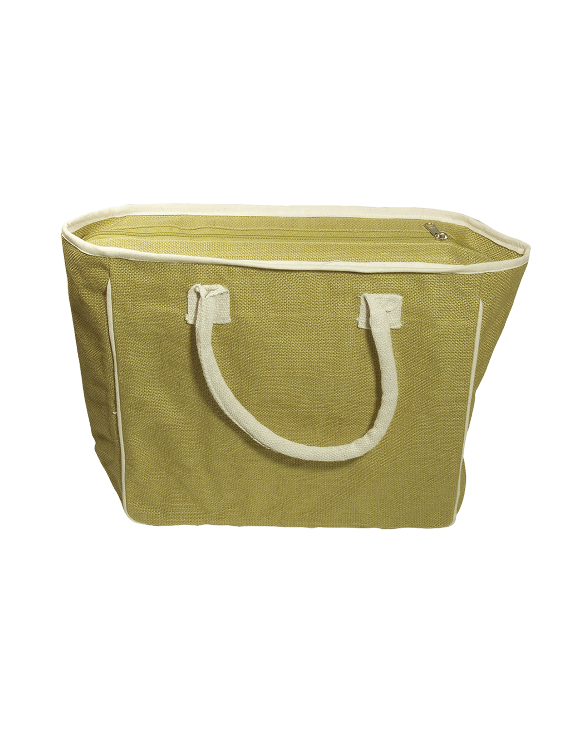 Seville Jute & Canvas Tote Bag 24