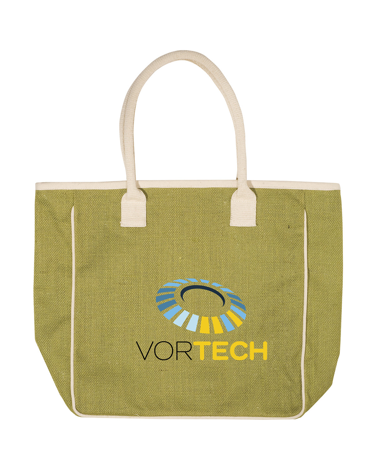 Seville Jute & Canvas Tote Bag 26