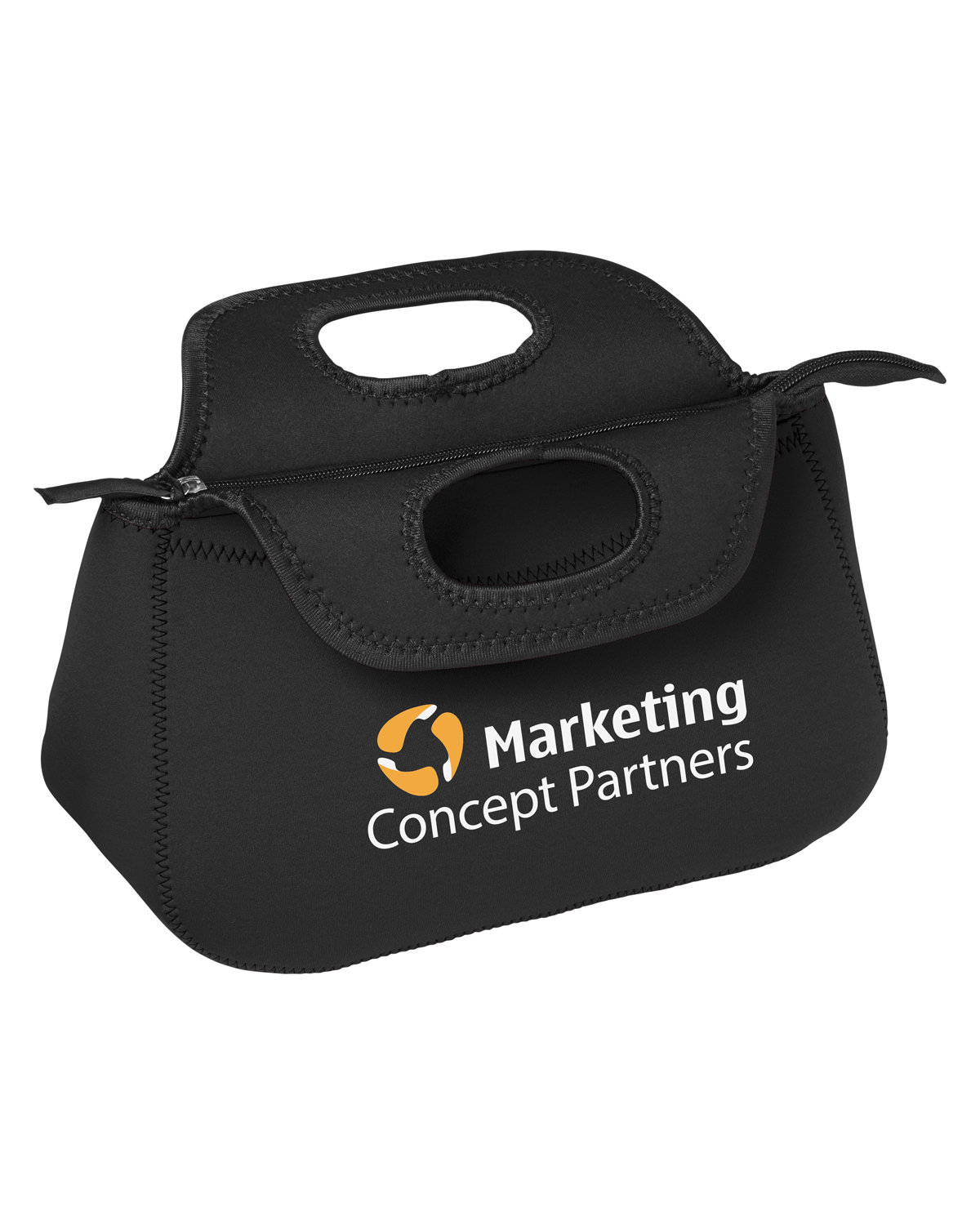Zippered Neoprene Lunch Cooler Tote Bag 35