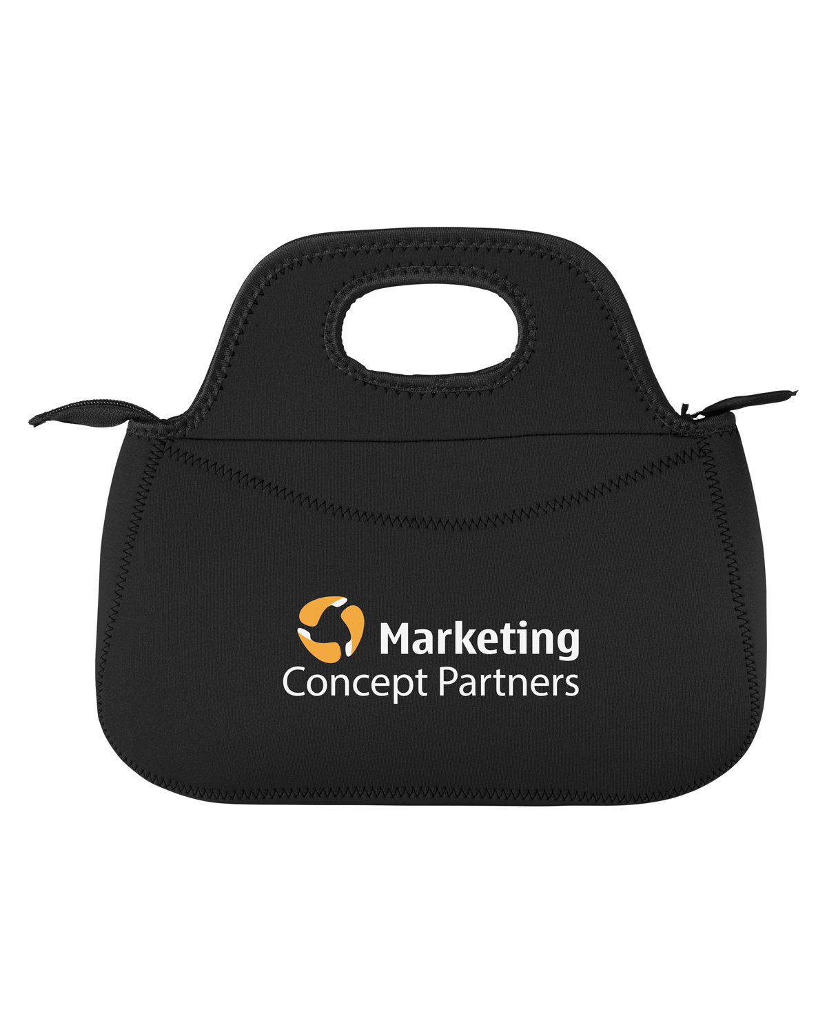 Zippered Neoprene Lunch Cooler Tote Bag 21