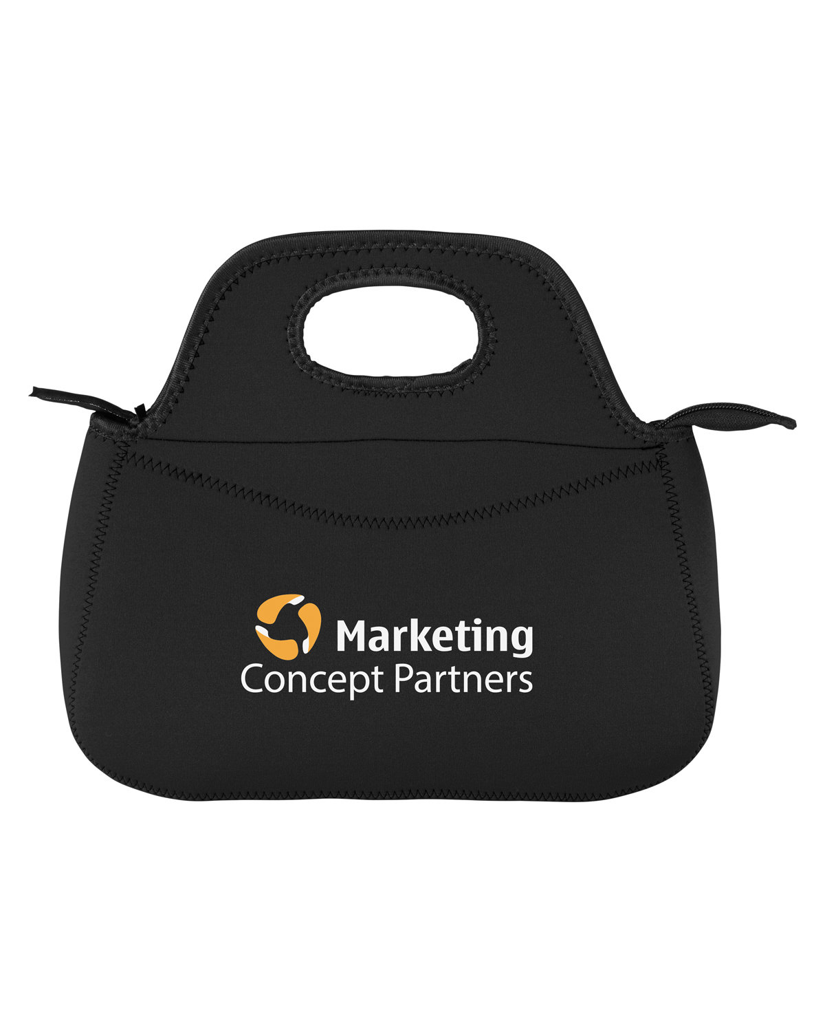 Zippered Neoprene Lunch Cooler Tote Bag 7