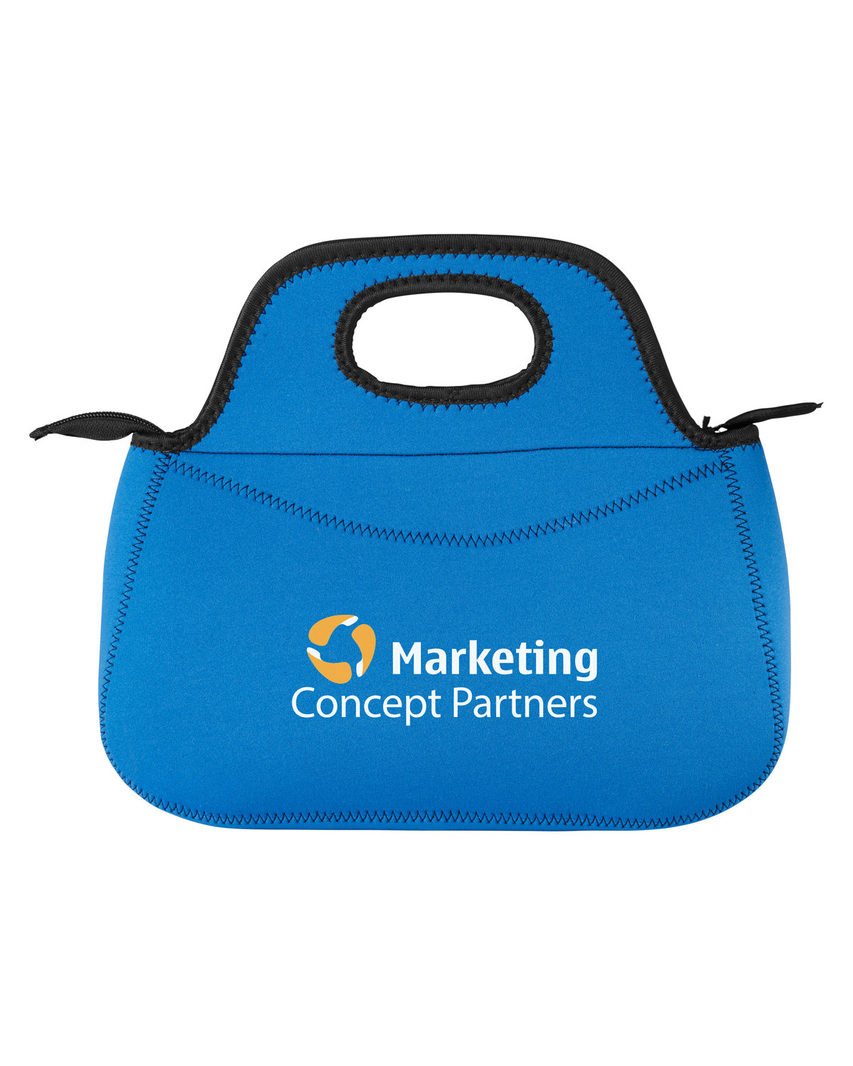 Zippered Neoprene Lunch Cooler Tote Bag 5