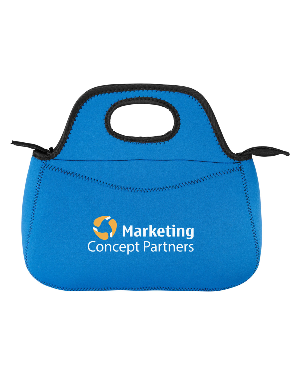 Zippered Neoprene Lunch Cooler Tote Bag 23