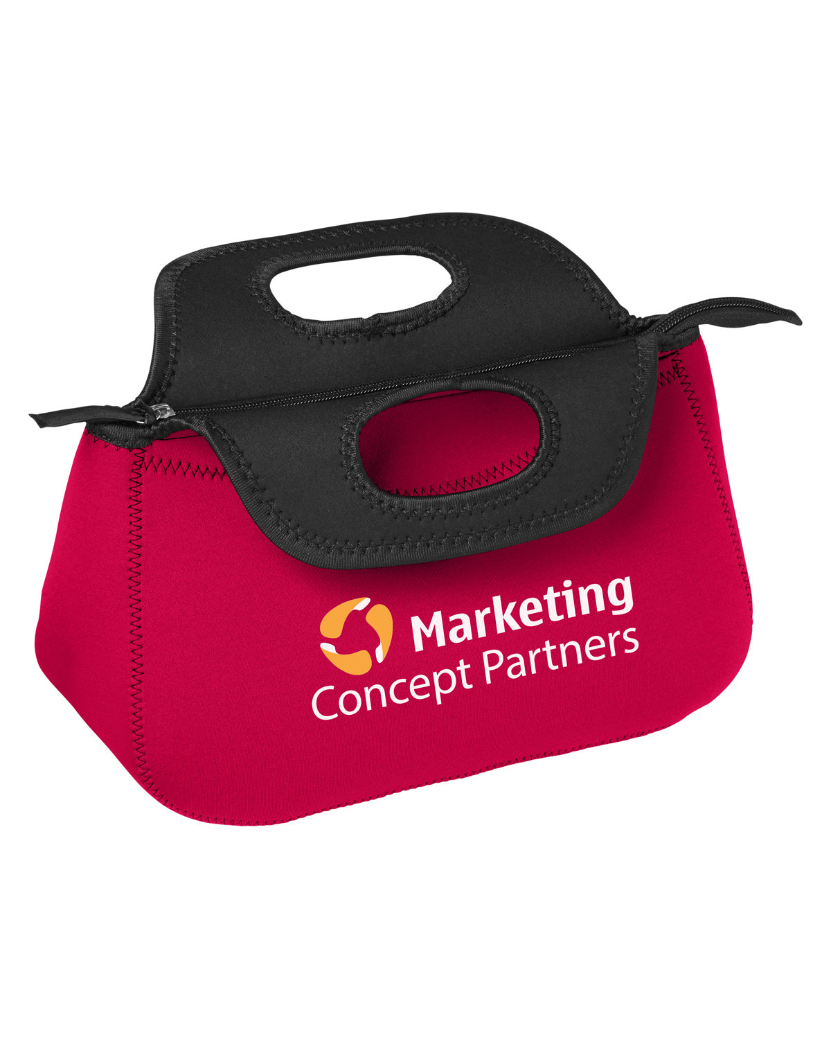 Zippered Neoprene Lunch Cooler Tote Bag 33
