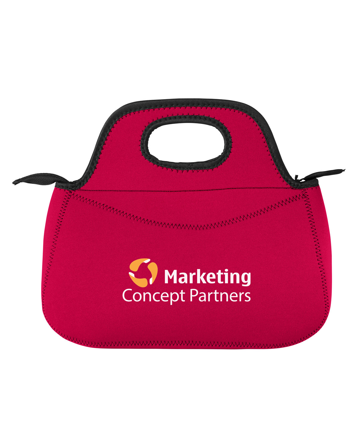 Zippered Neoprene Lunch Cooler Tote Bag 29