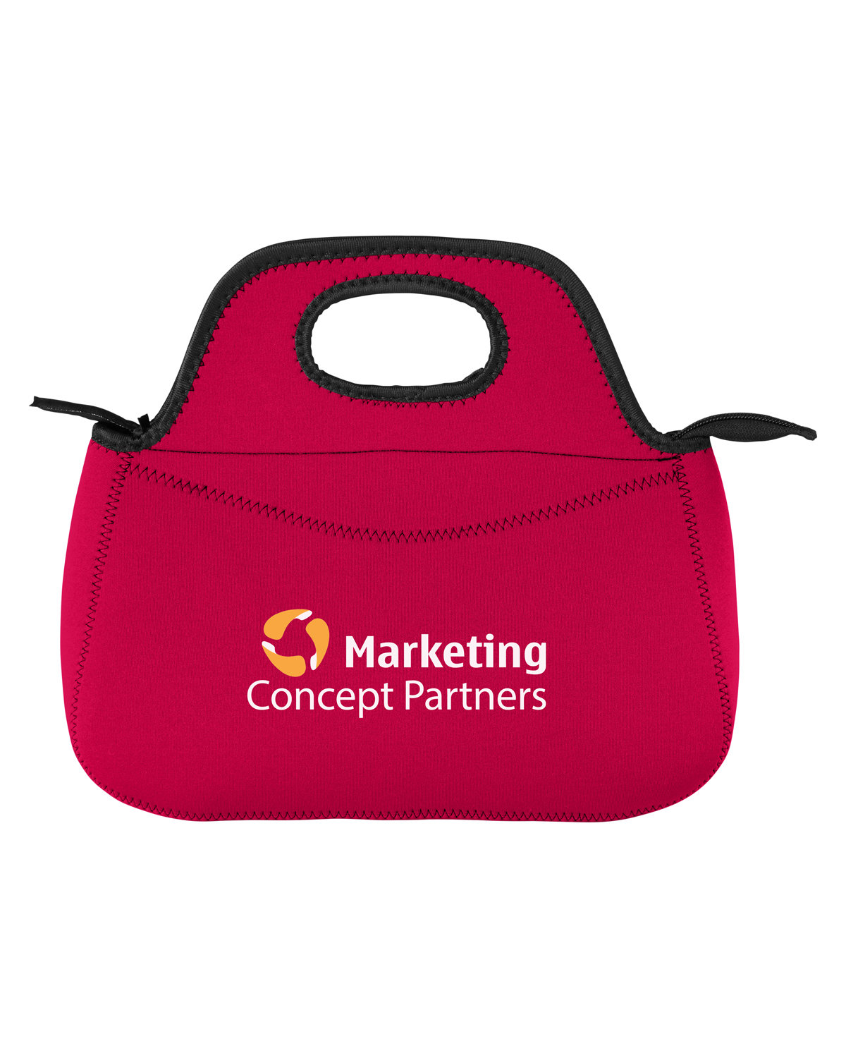 Zippered Neoprene Lunch Cooler Tote Bag 4