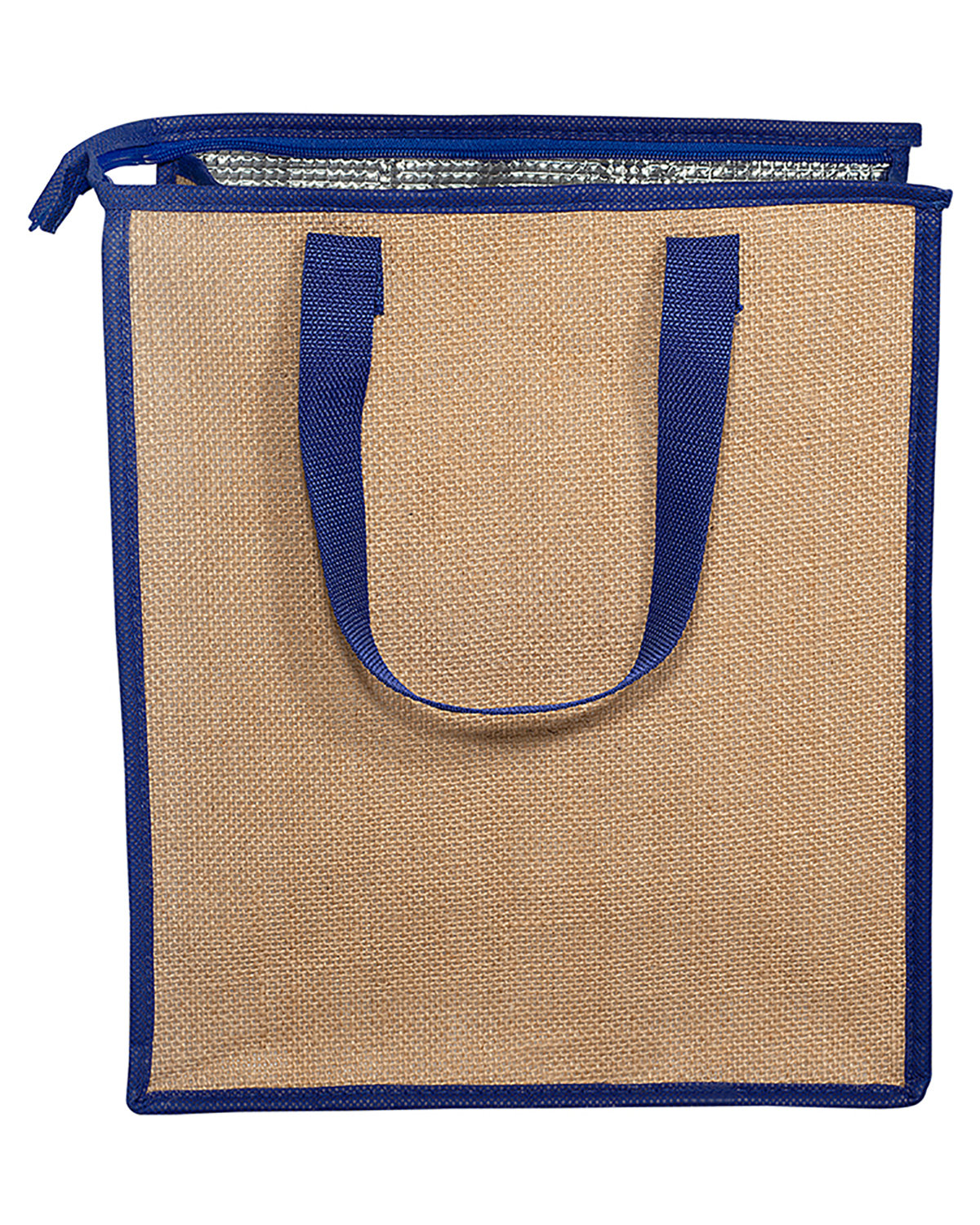 Jute Lunch Cooler Tote Bag 9