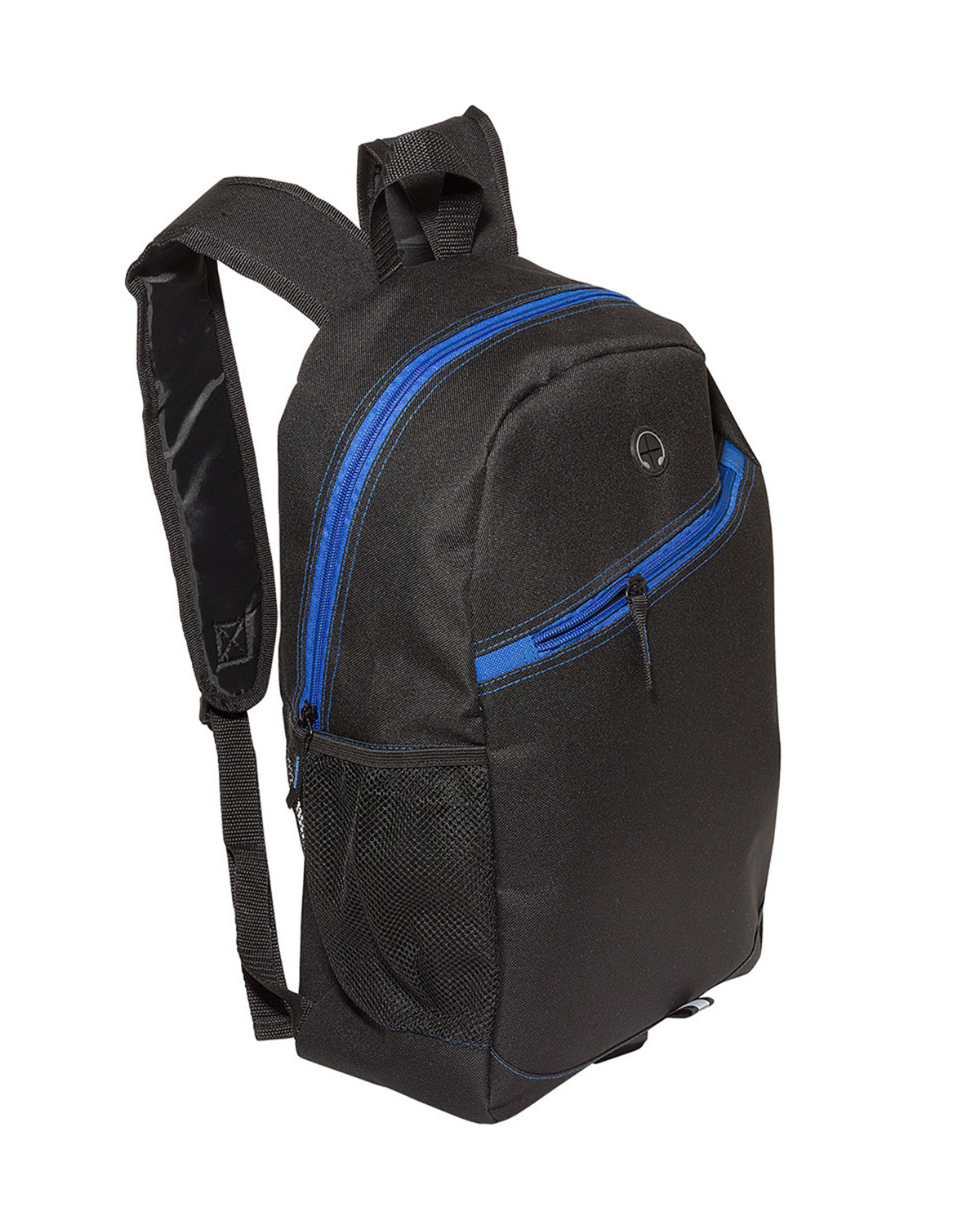 Front Zipper Color Laptop Backpack 21