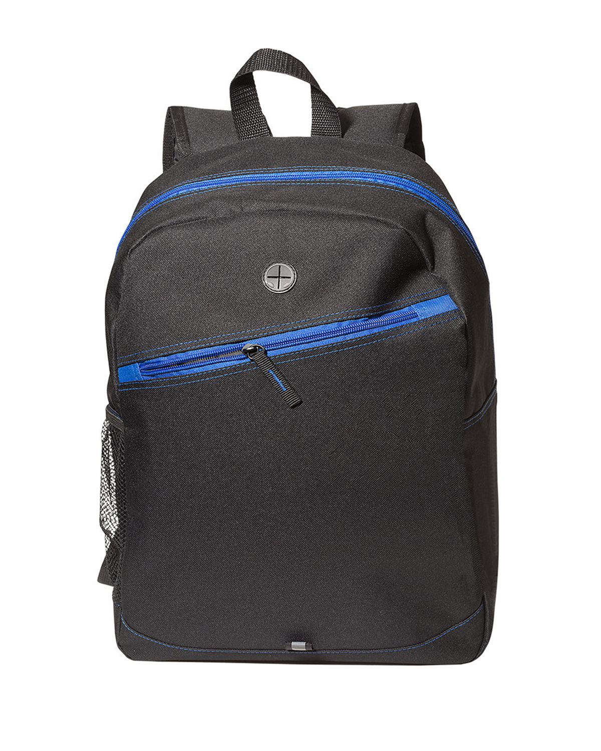 Front Zipper Color Laptop Backpack 12