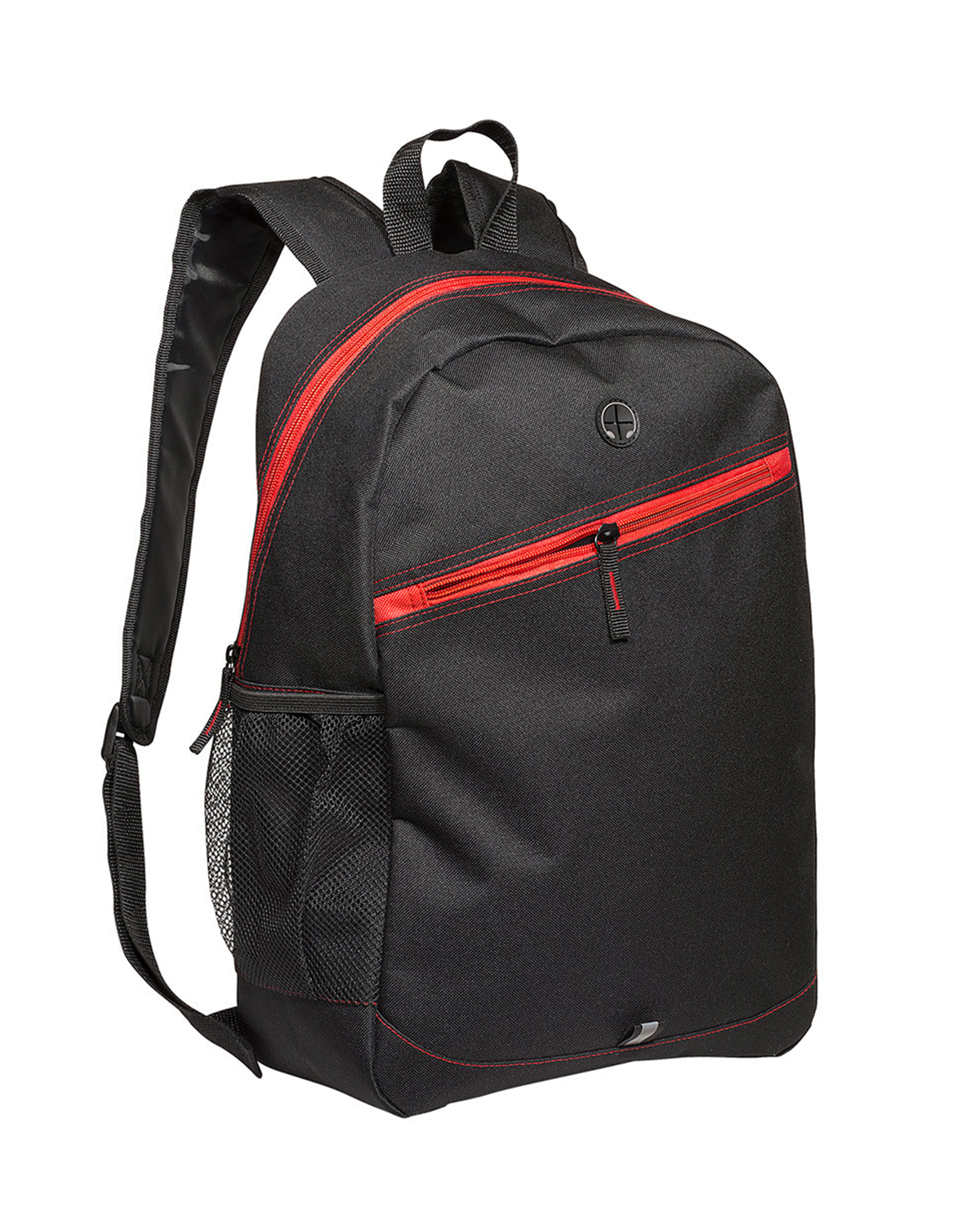 Front Zipper Color Laptop Backpack 4