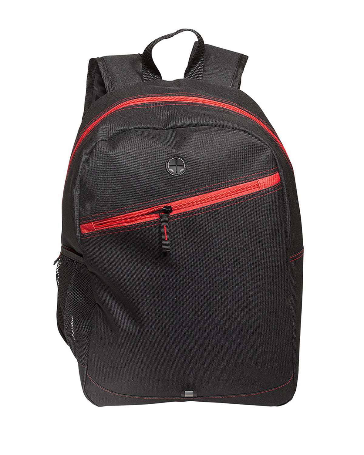Front Zipper Color Laptop Backpack 22