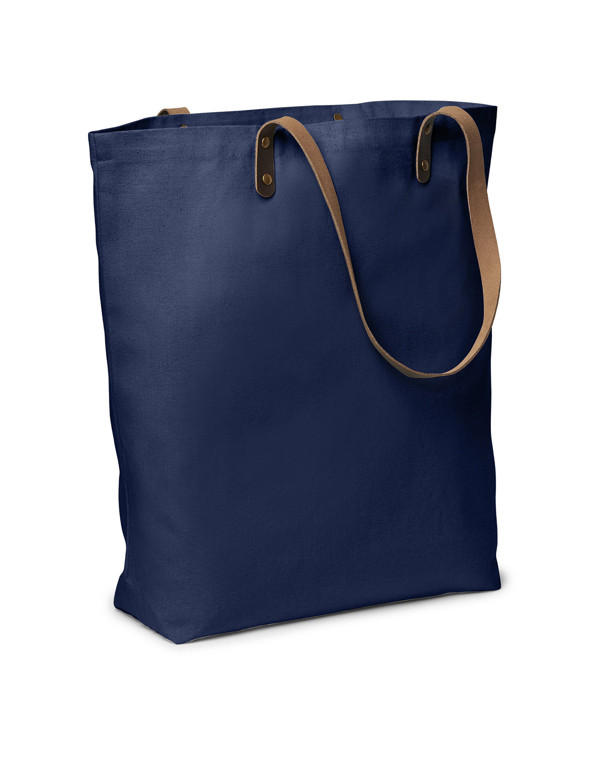 Urban Cotton Tote Bag with Leather Handles. 3