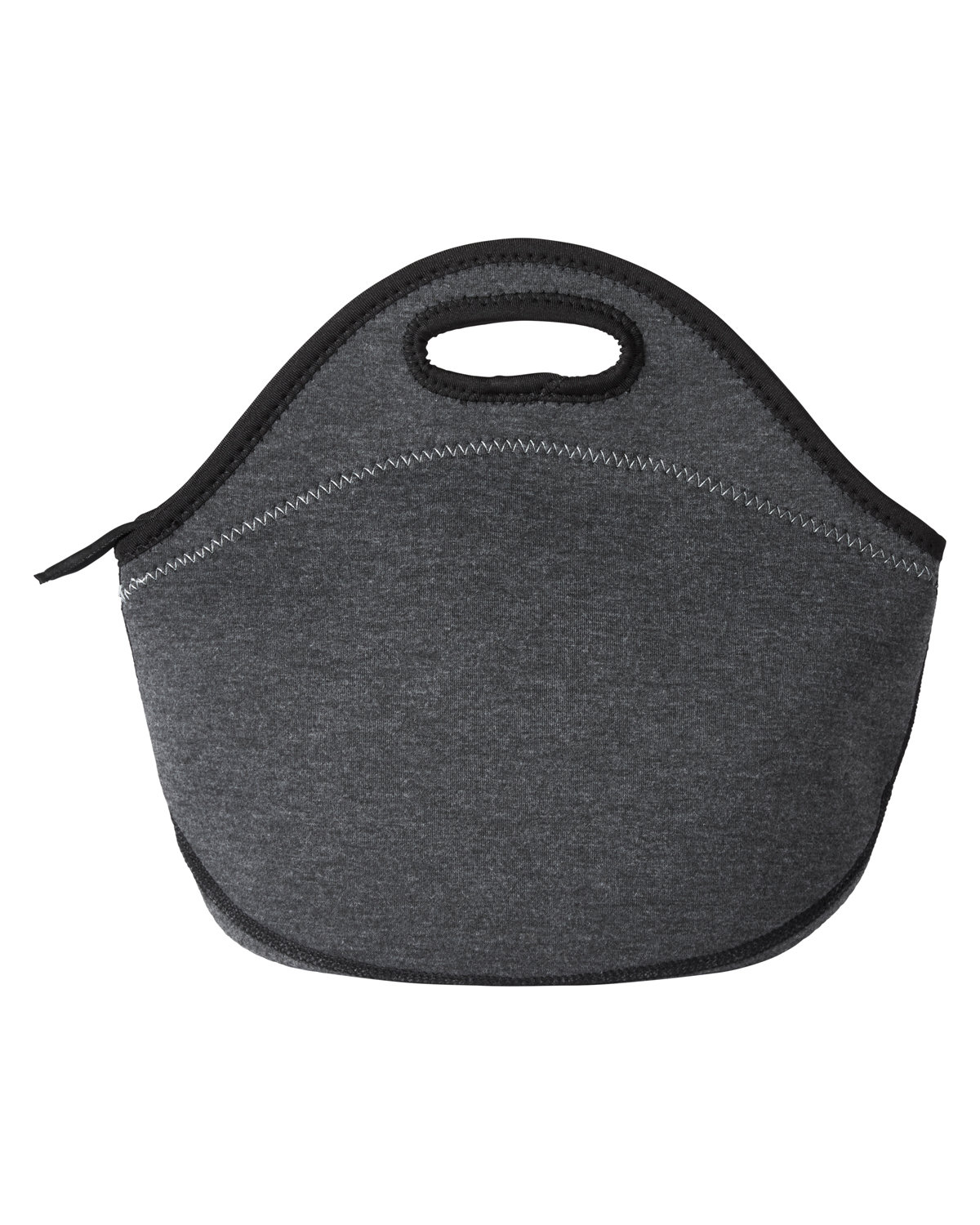 Heathered Neoprene Lunch Cooler Tote Bag. 7
