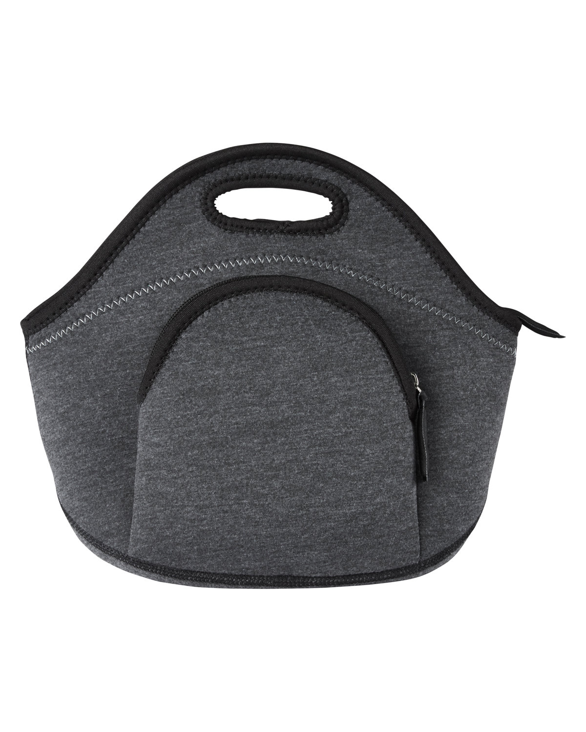 Heathered Neoprene Lunch Cooler Tote Bag. 13