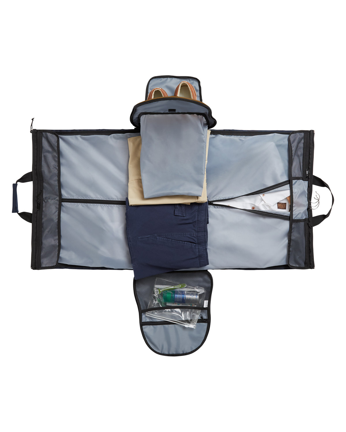 ClimaBloc™ Eco Friendly Convertible Garment Duffel & Laptop Bag 21