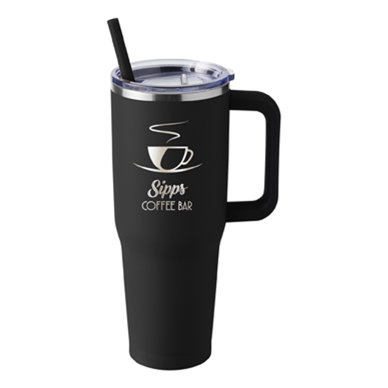 40 oz Vacuum Insulated Stainless Steel Travel Tumbler 43