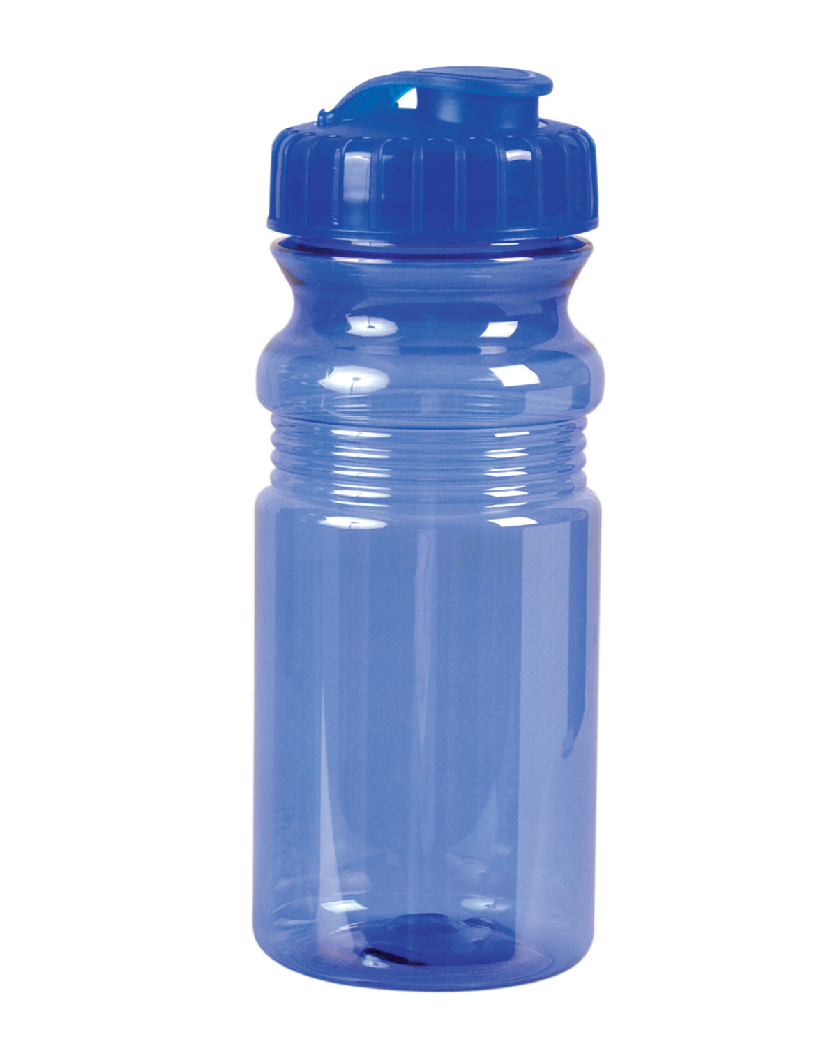 USA Made 20 oz. Translucent Sport Water Bottle With Snap Cap. 8