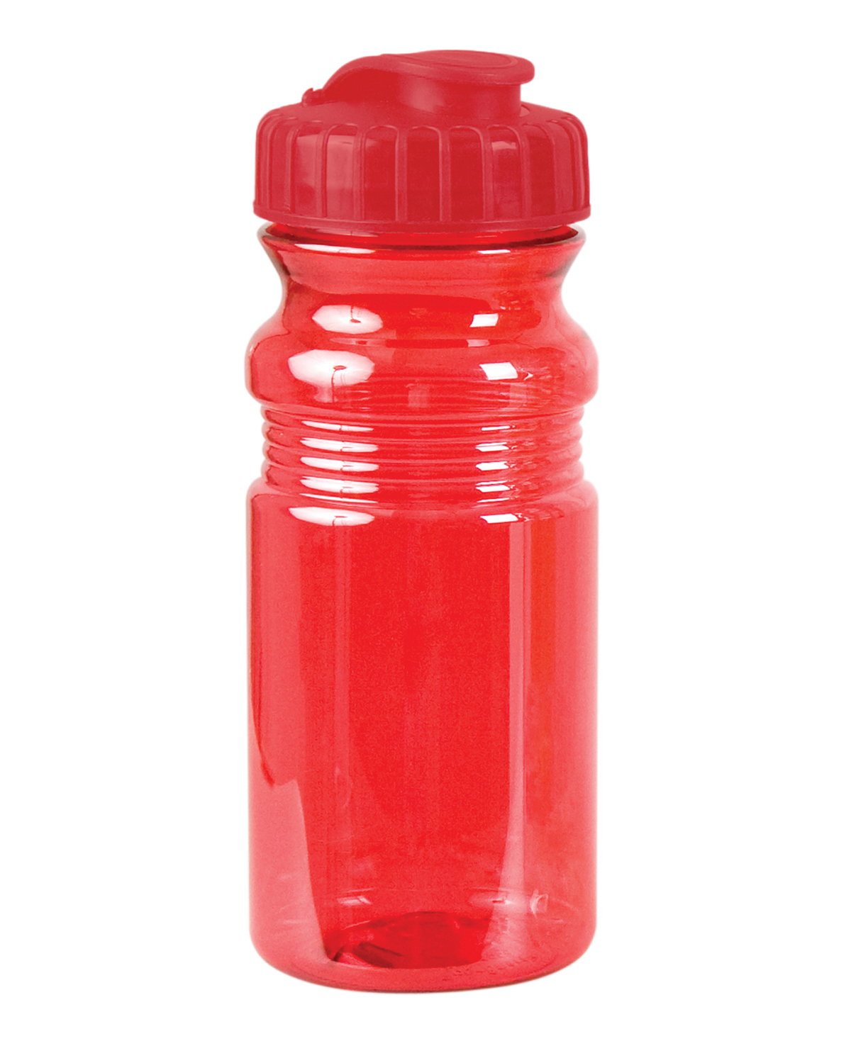 USA Made 20 oz. Translucent Sport Water Bottle With Snap Cap. 10