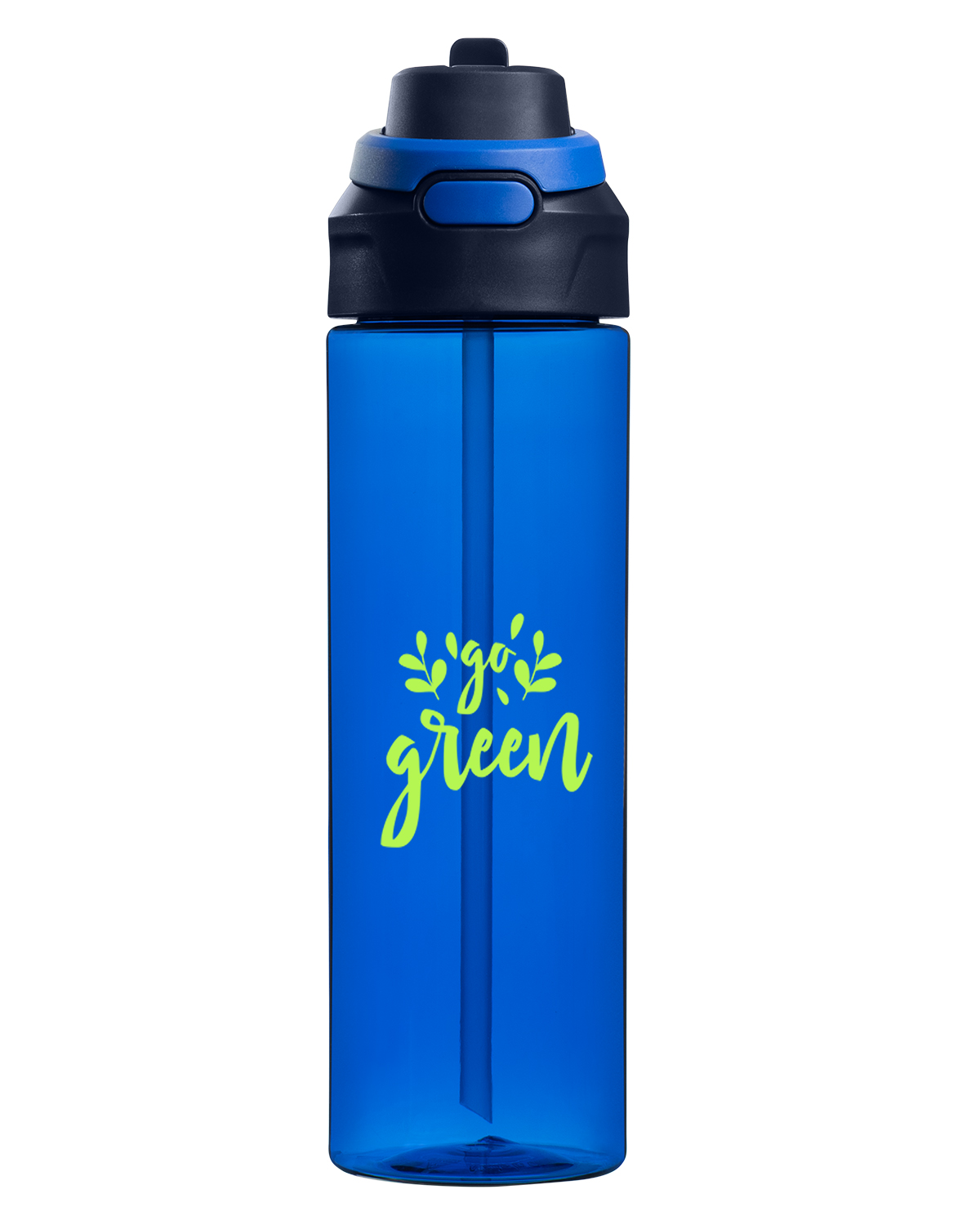28 oz Iris Recycled PET Flip Straw Bottle 30