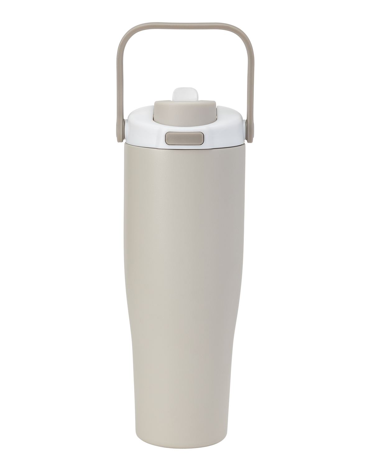 30 oz Lily Recycled Stainless Steel Vacuum Tumbler with Flip Straw and Top Handle 12