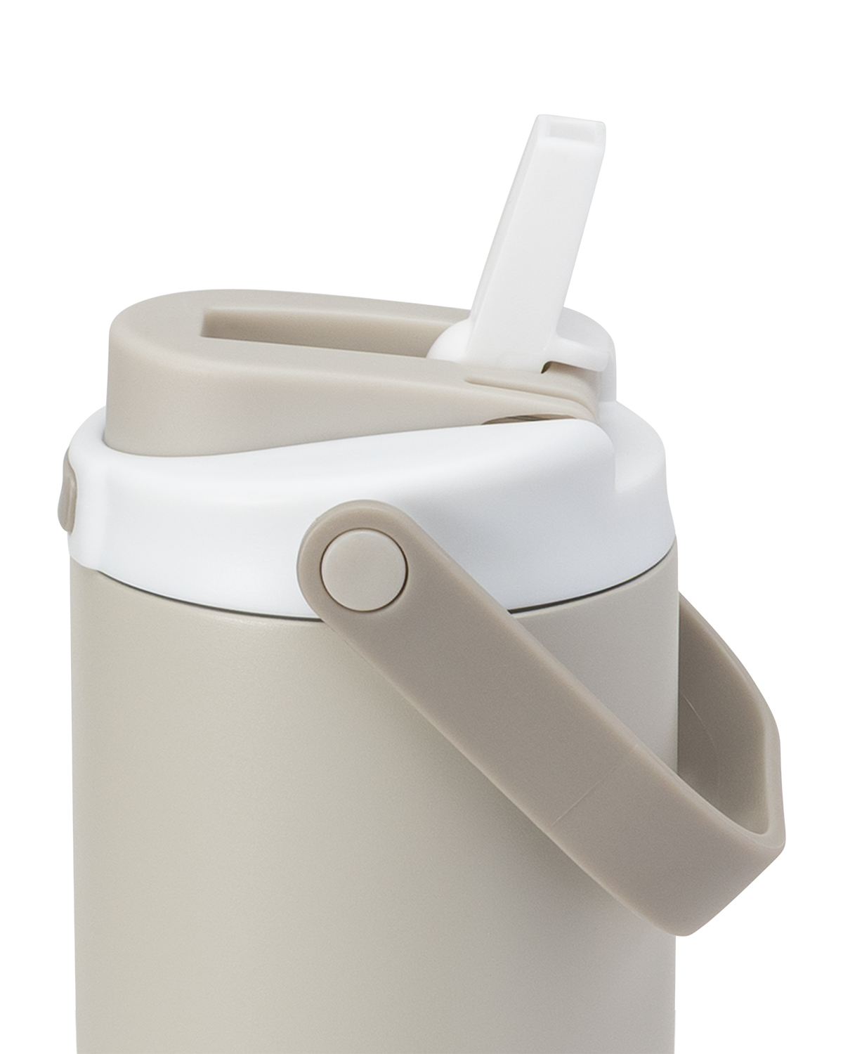30 oz Lily Recycled Stainless Steel Vacuum Tumbler with Flip Straw and Top Handle 13
