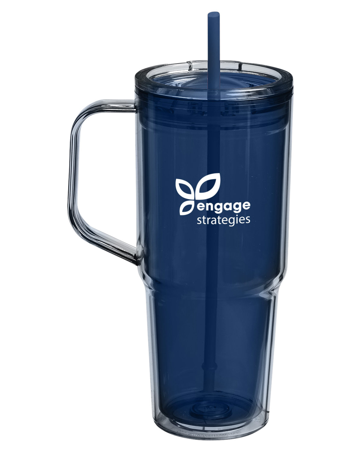Hampton 32 oz Recycled AS Double Wall Tumbler With Handle 30