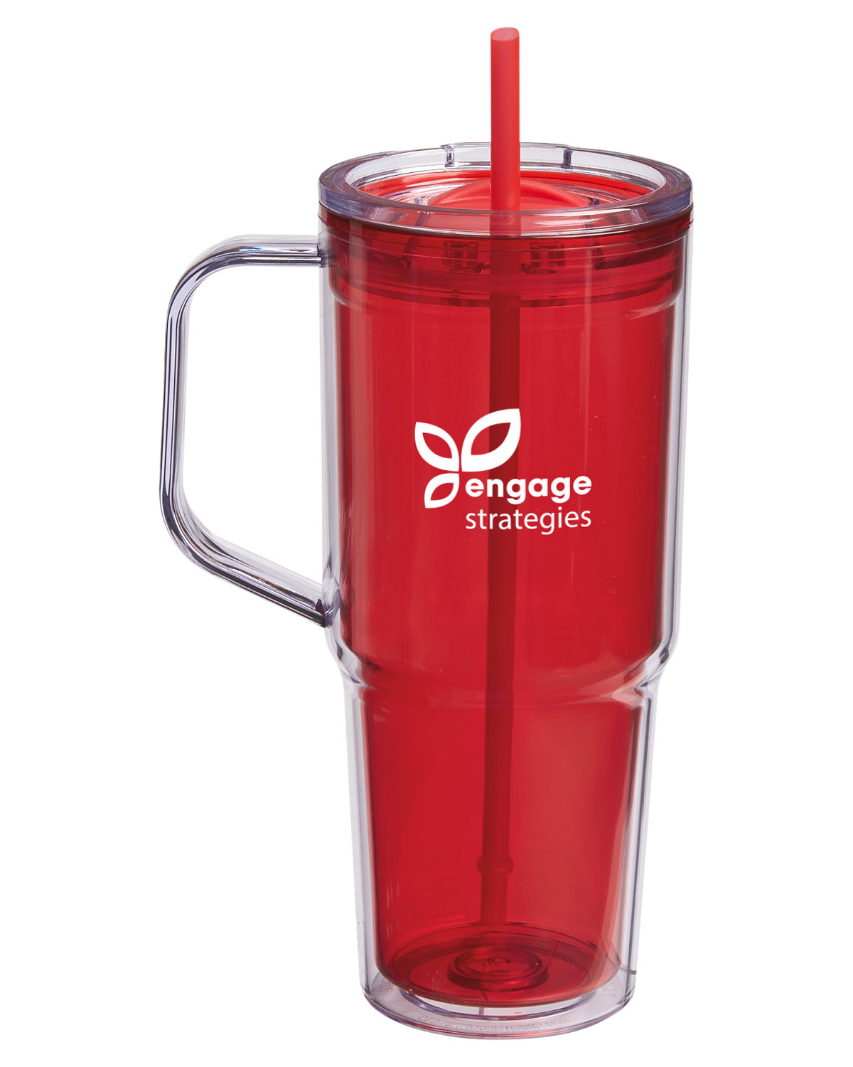 Hampton 32 oz Recycled AS Double Wall Tumbler With Handle 28