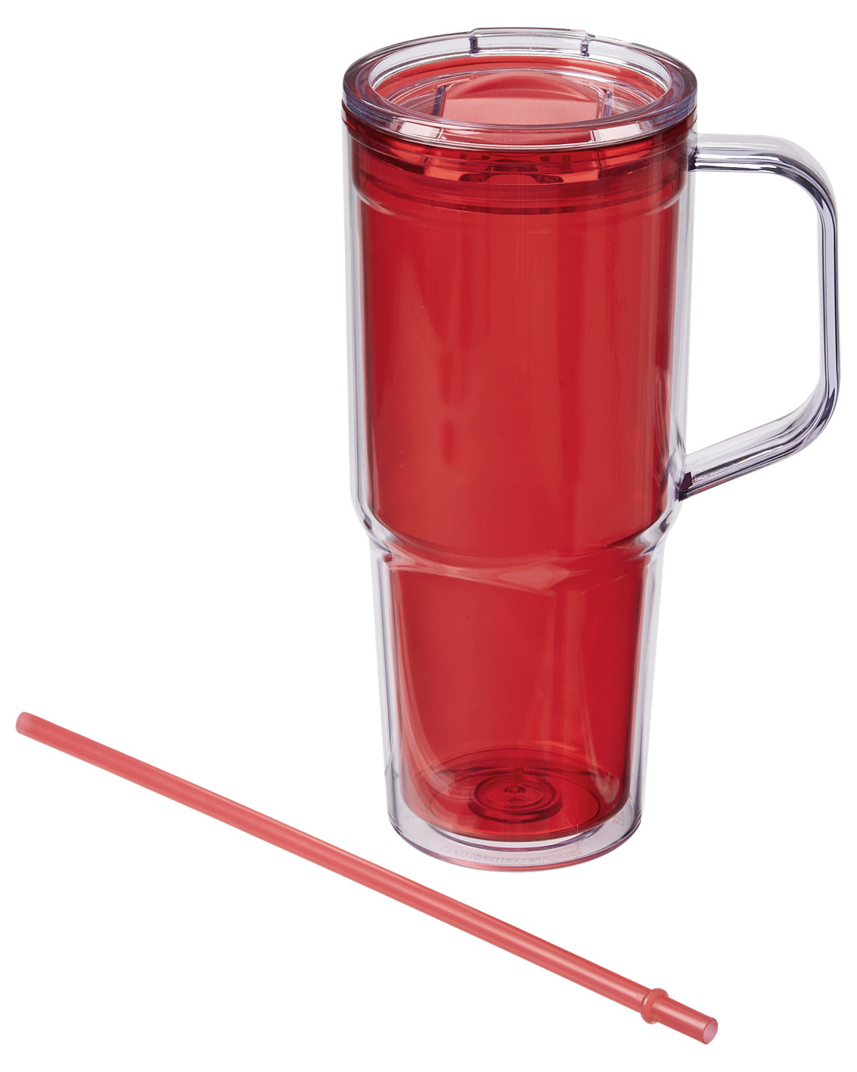 Hampton 32 oz Recycled AS Double Wall Tumbler With Handle 12