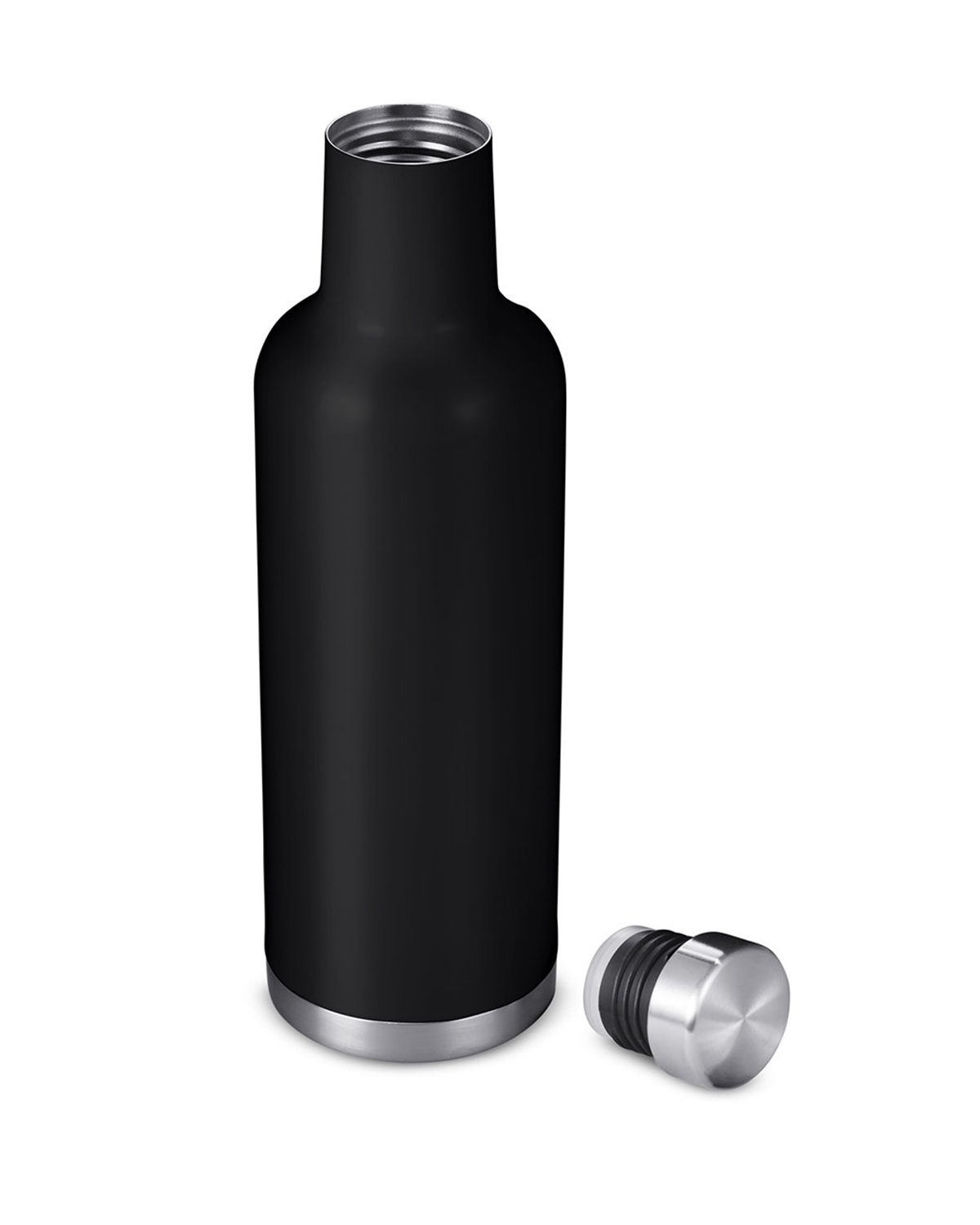 25 oz Alsace Vacuum Insulated Wine Bottle, custom water bottle with logo imprint 4