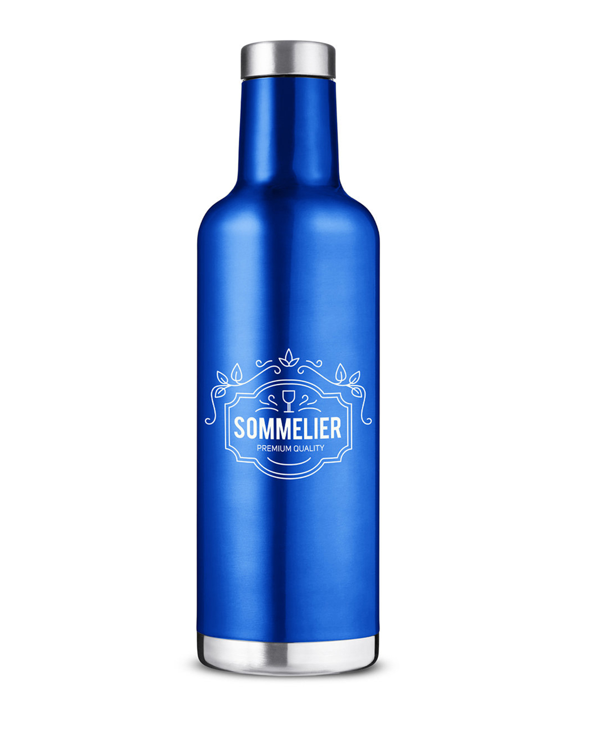 25 oz Alsace Vacuum Insulated Wine Bottle, custom water bottle with logo imprint 9