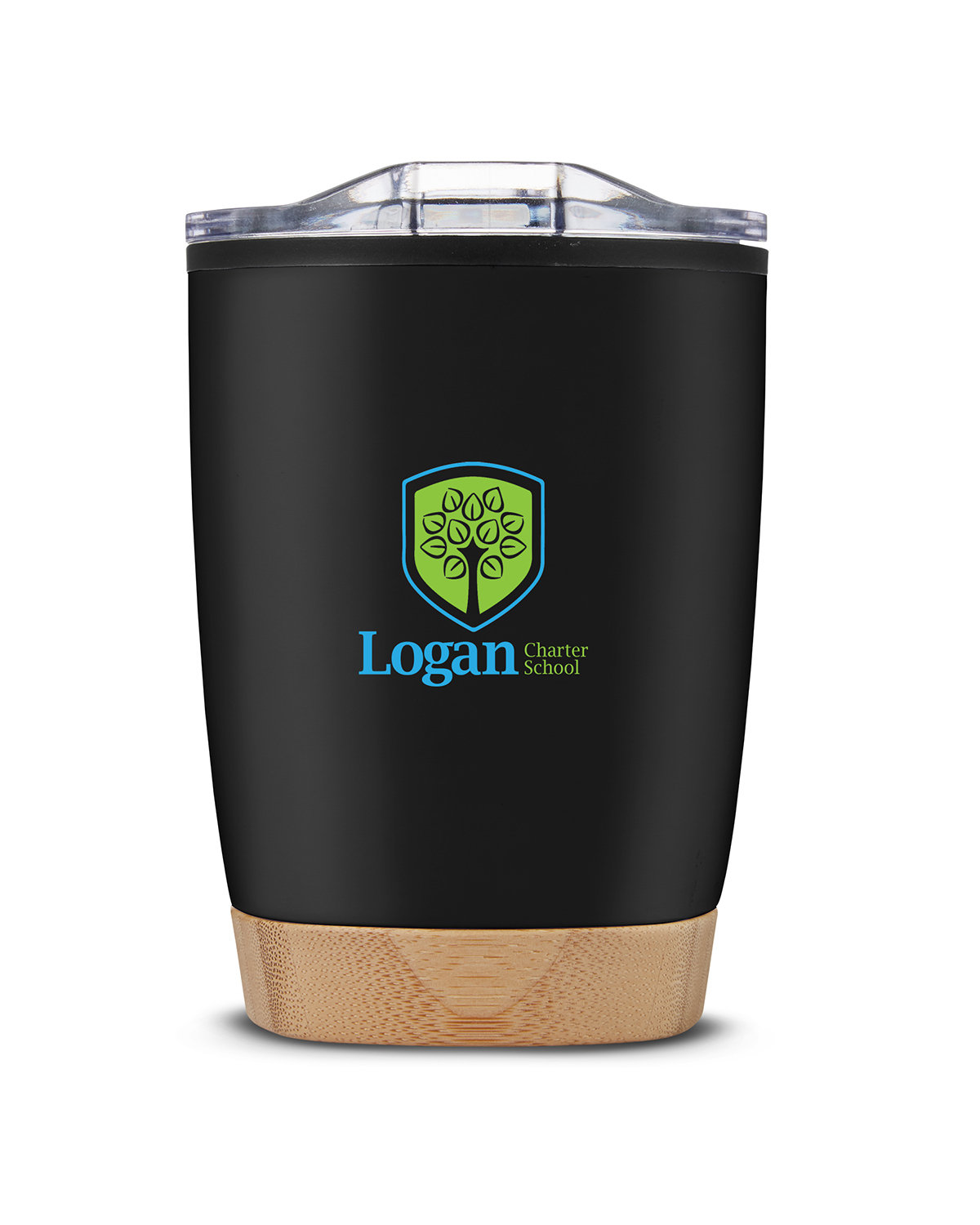 12 oz Symmetry Tumbler With Bamboo Base 7