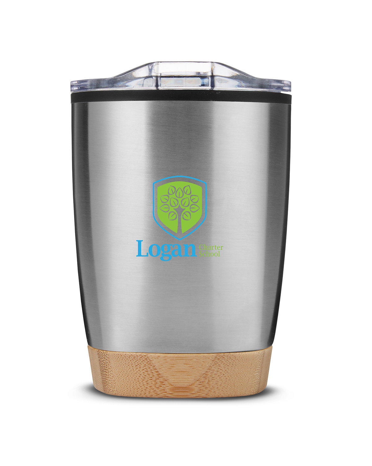 12 oz Symmetry Tumbler With Bamboo Base 42
