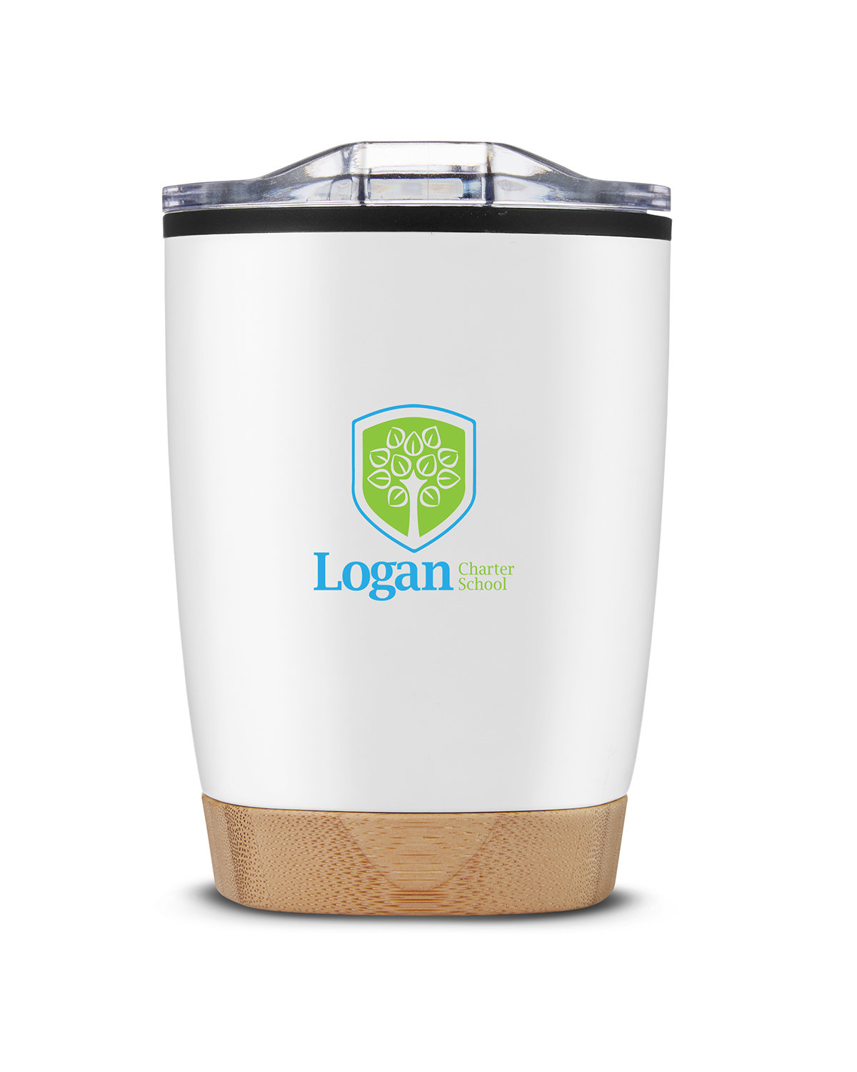 12 oz Symmetry Tumbler With Bamboo Base 51