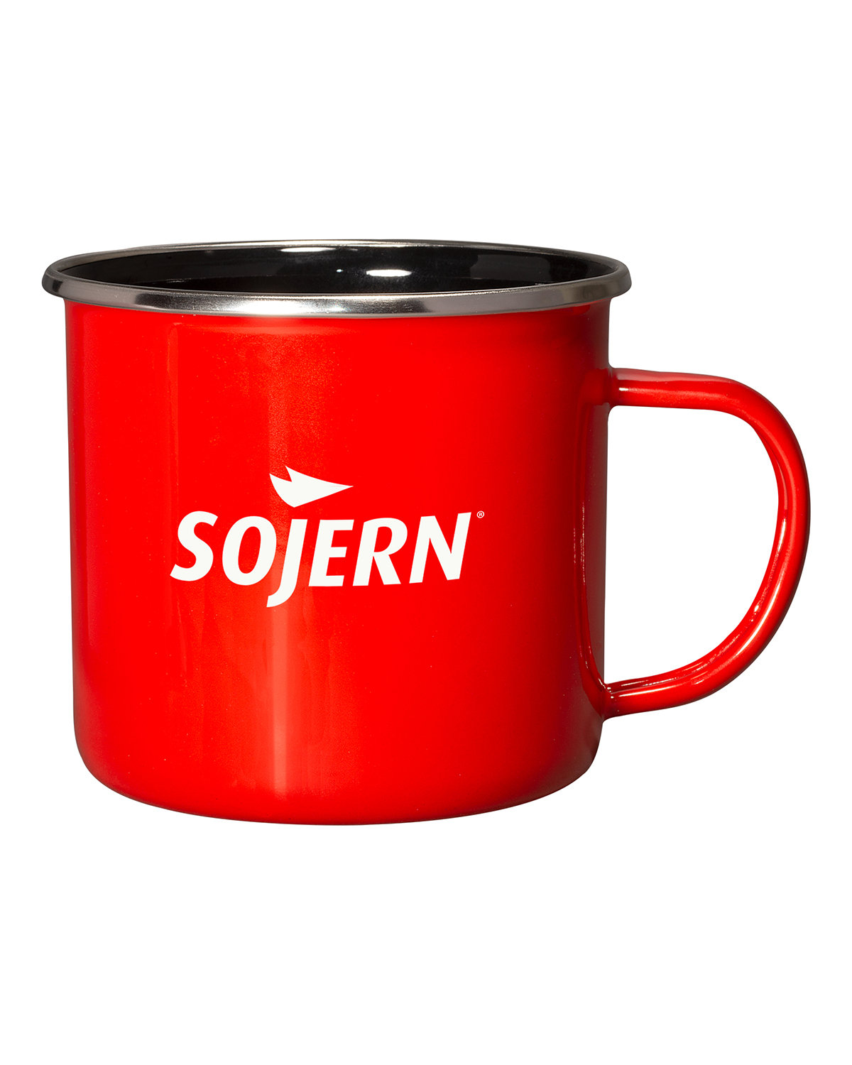 16.9 oz Iron And Stainless Steel Log Cabin Mug 4