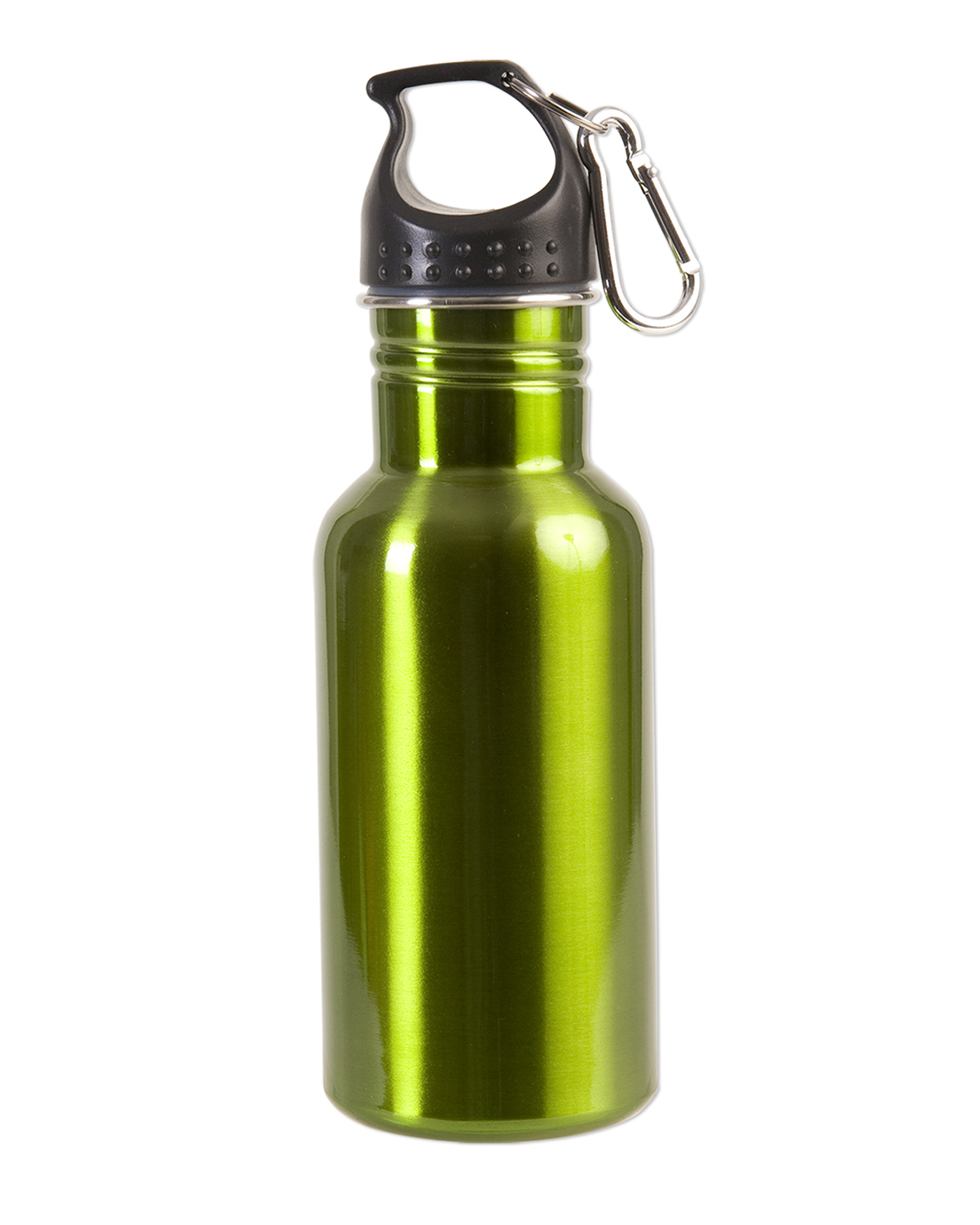 17 oz Stainless Steel Adventure Water Bottle With Carabiner 15