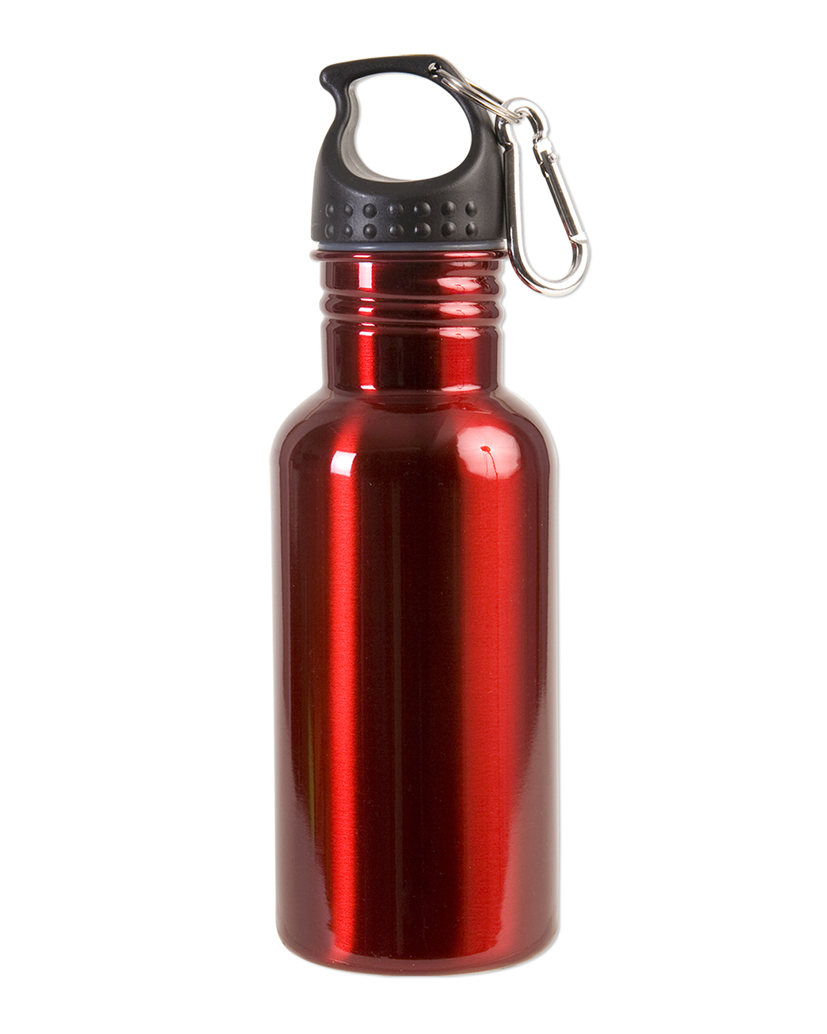 17 oz Stainless Steel Adventure Water Bottle With Carabiner 3