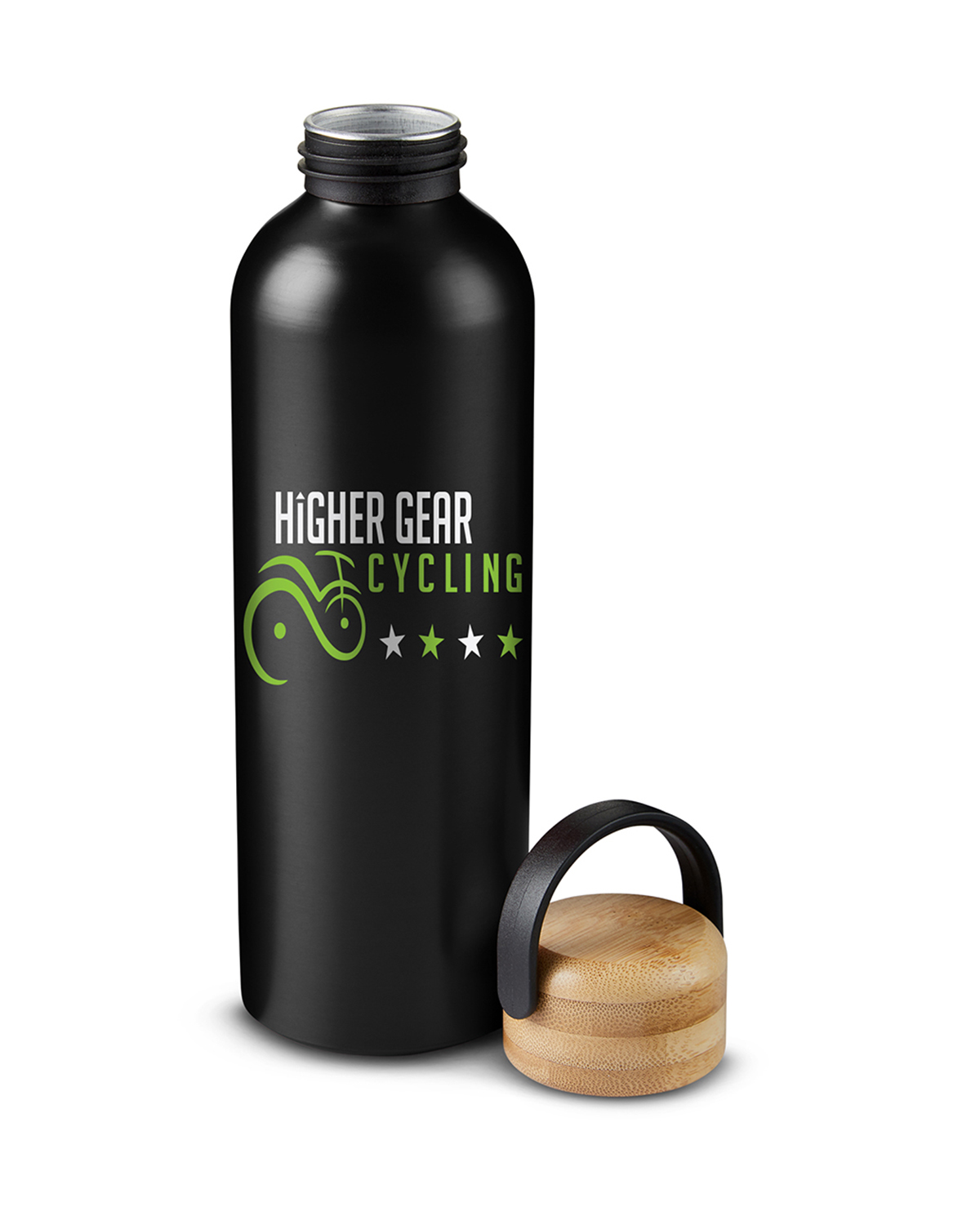 24 oz Vigor Aluminum Bottle With Bamboo Lid 28